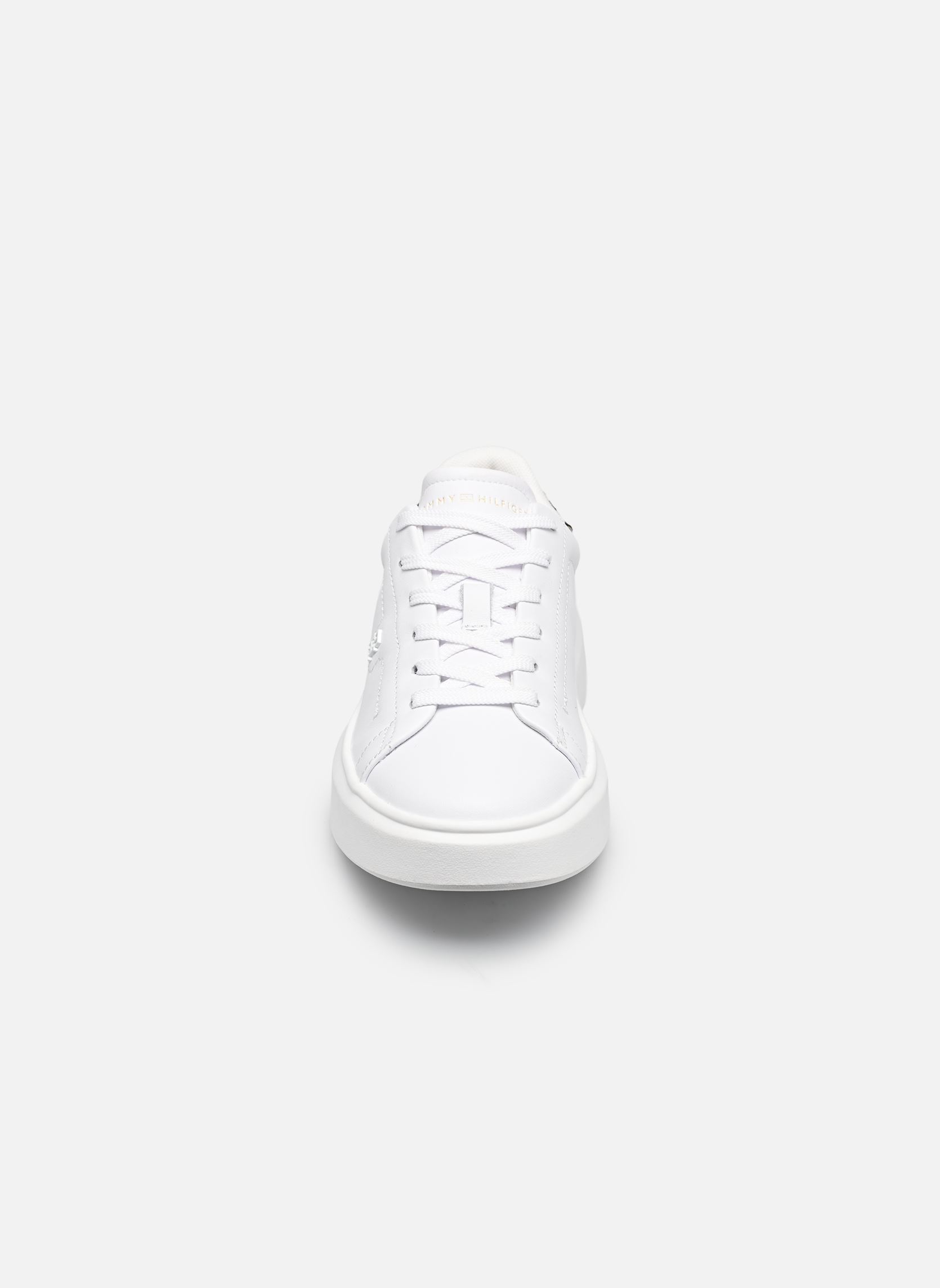 Lage sneakers ANIMAL PRINT PLATFOR dames wit Tommy Hilfiger Lage sneakers ANIMAL PRINT PLATFOR dames wit WHITE/ANIMAL PRINT