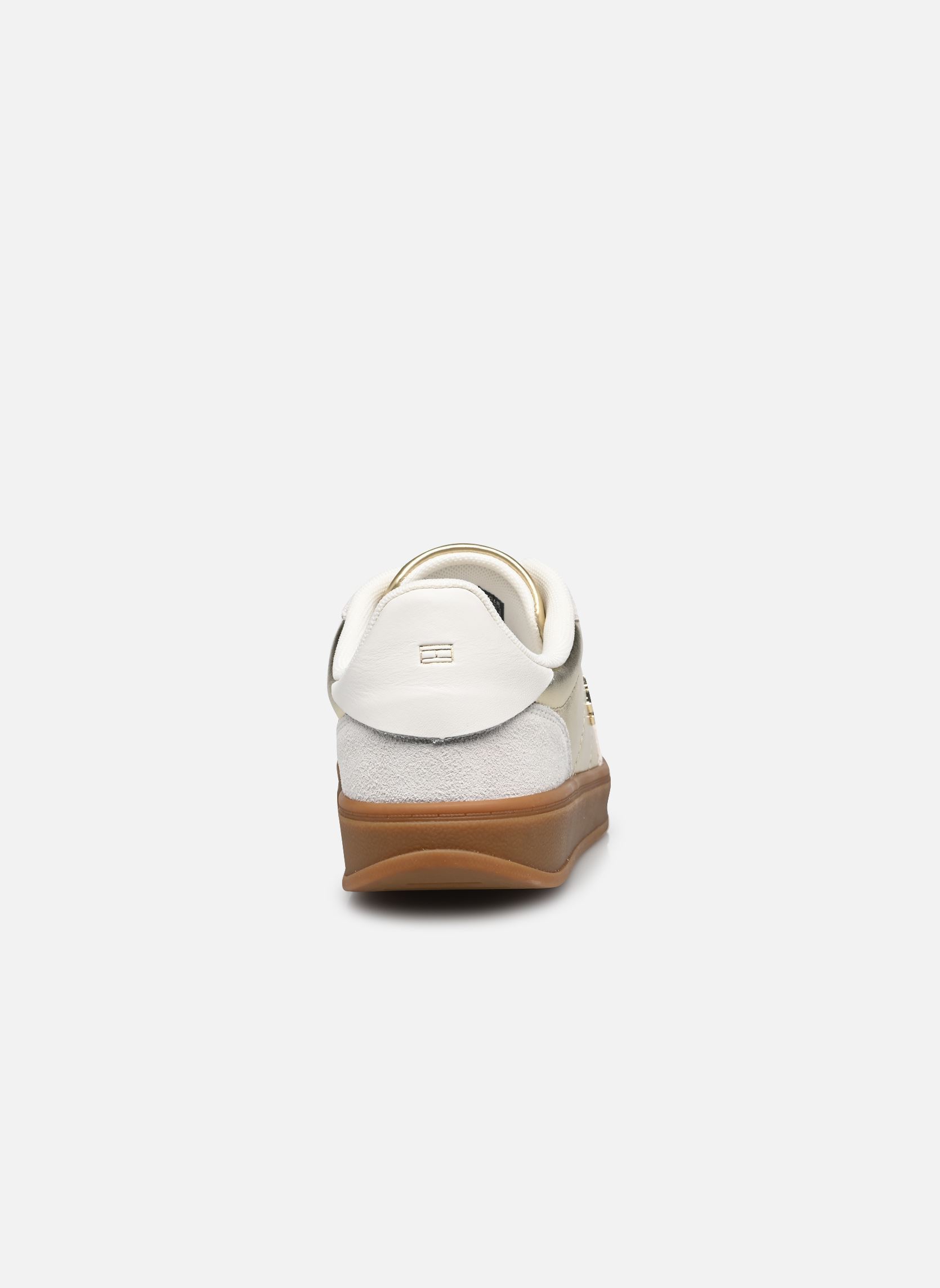 Lage sneakers MU JACKIE METALLIC dames goud en brons Tommy Hilfiger Lage sneakers MU JACKIE METALLIC dames goud en brons ECRU/GOLD