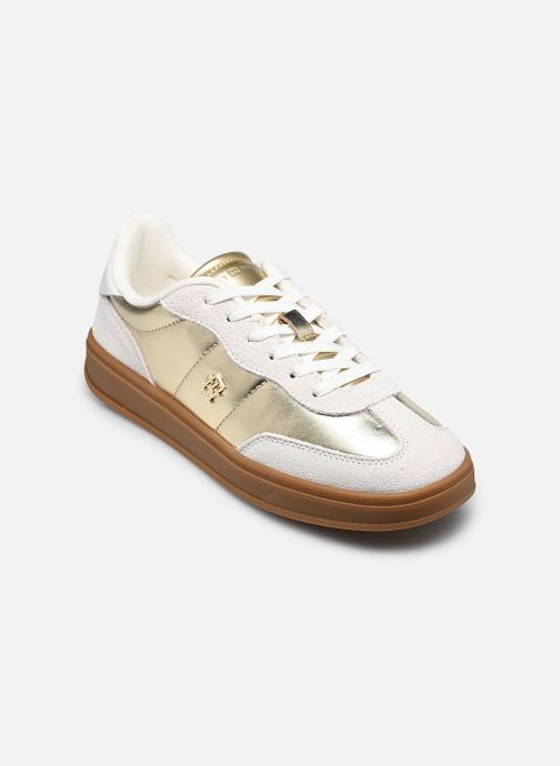 Tommy Hilfiger Lage sneakers MU JACKIE METALLIC dames goud en brons