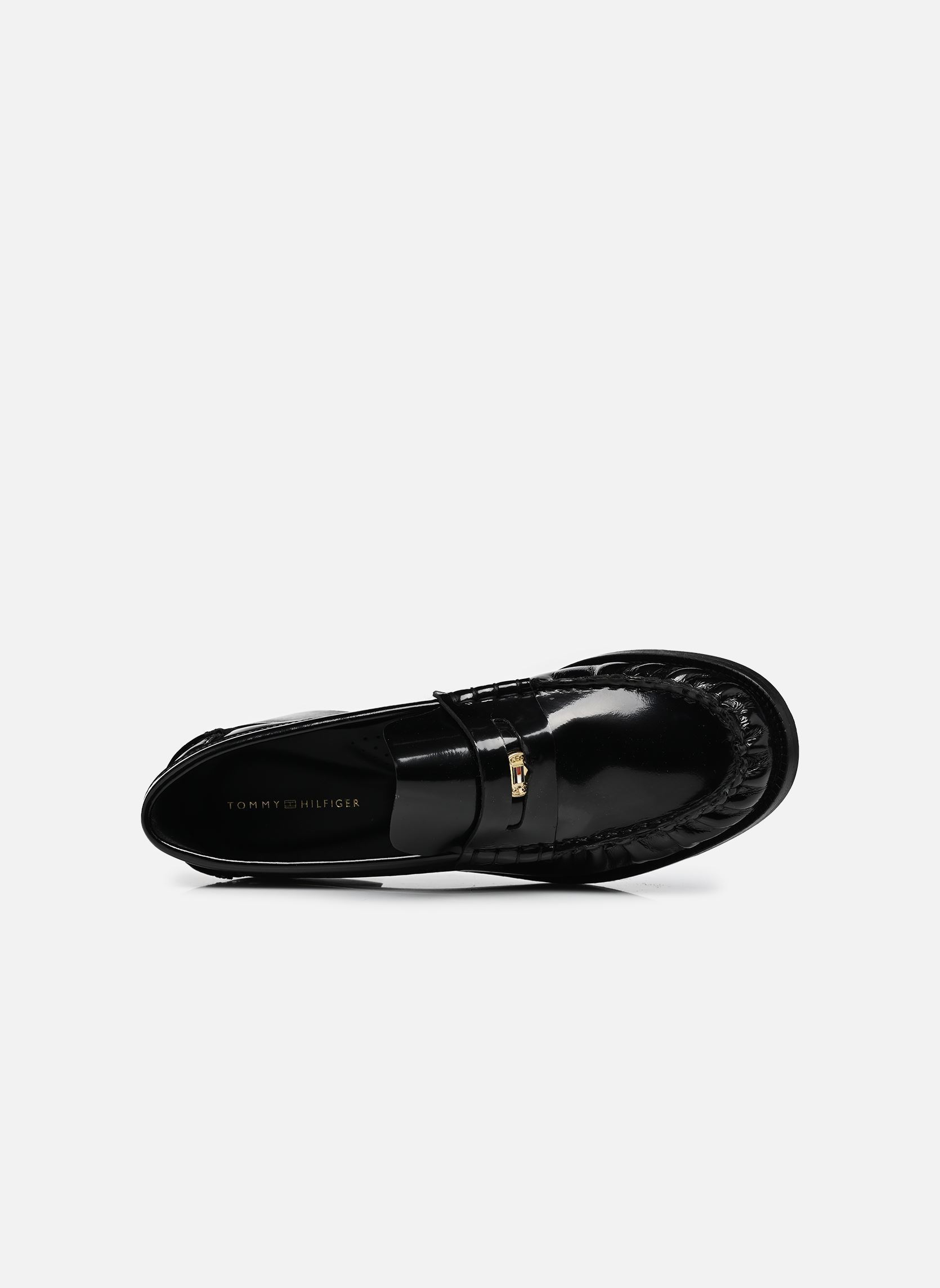 Mocassins HILFIGER PENNY HL AB dames zwart Tommy Hilfiger Mocassins HILFIGER PENNY HL AB dames zwart BLACK