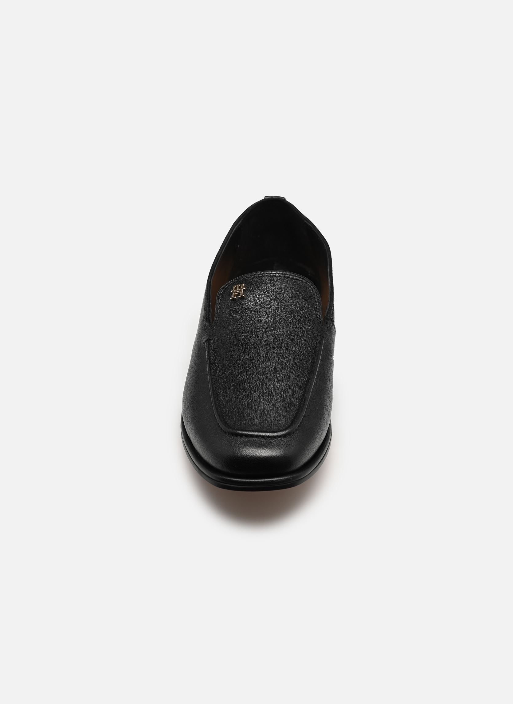 Loafer TH LEATHER LOAFER damen schwarz Tommy Hilfiger Loafer TH LEATHER LOAFER damen schwarz BLACK