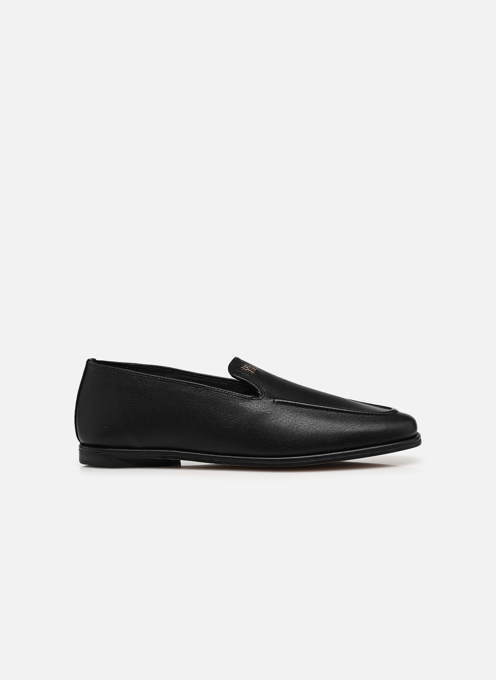 Loafer TH LEATHER LOAFER damen schwarz Tommy Hilfiger Loafer TH LEATHER LOAFER damen schwarz BLACK