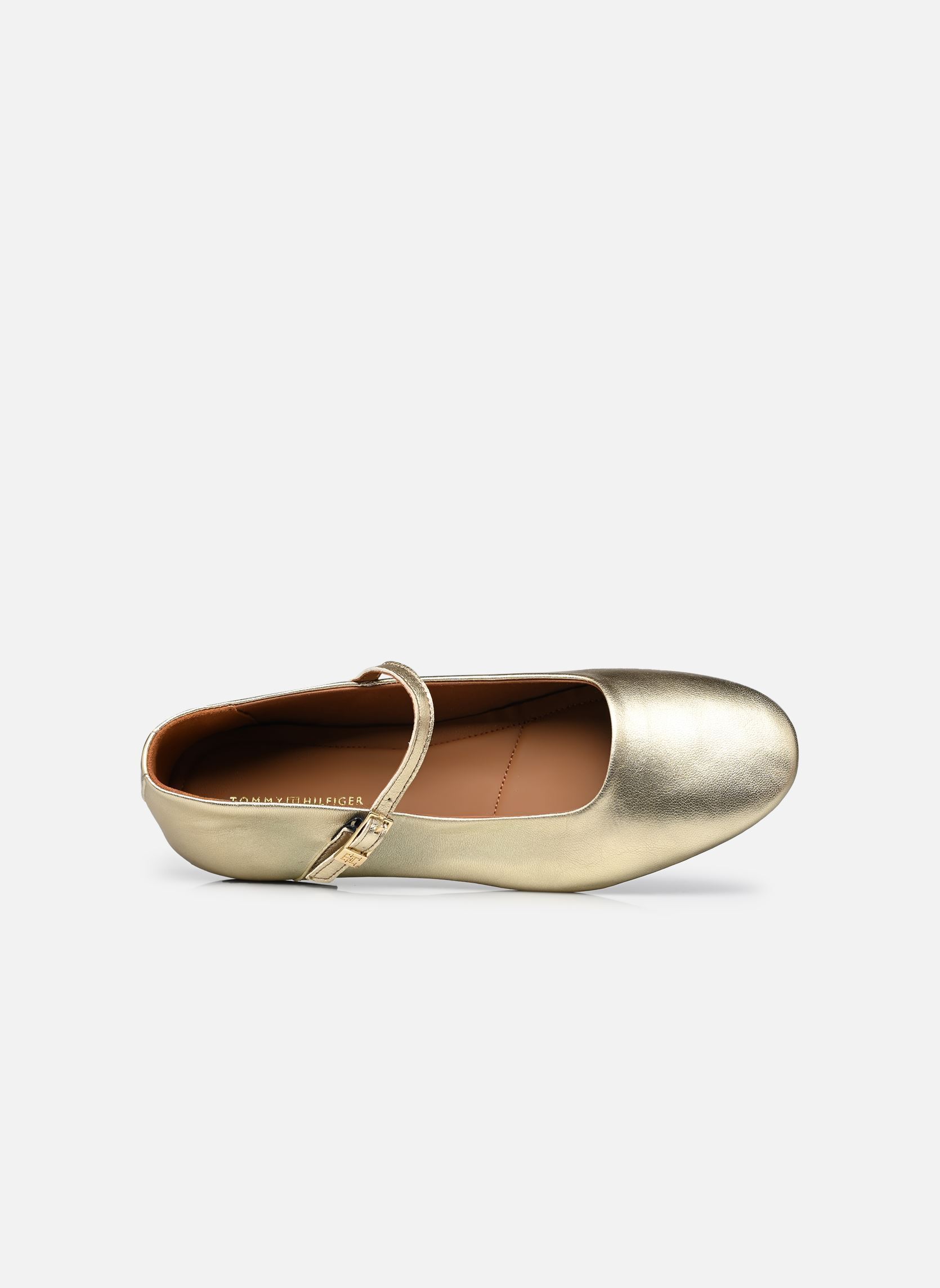 Klassische Ballerinas HILFIGER GOLD BALLER damen gold und bronze Tommy Hilfiger Klassische Ballerinas HILFIGER GOLD BALLER damen gold und bronze GOLD