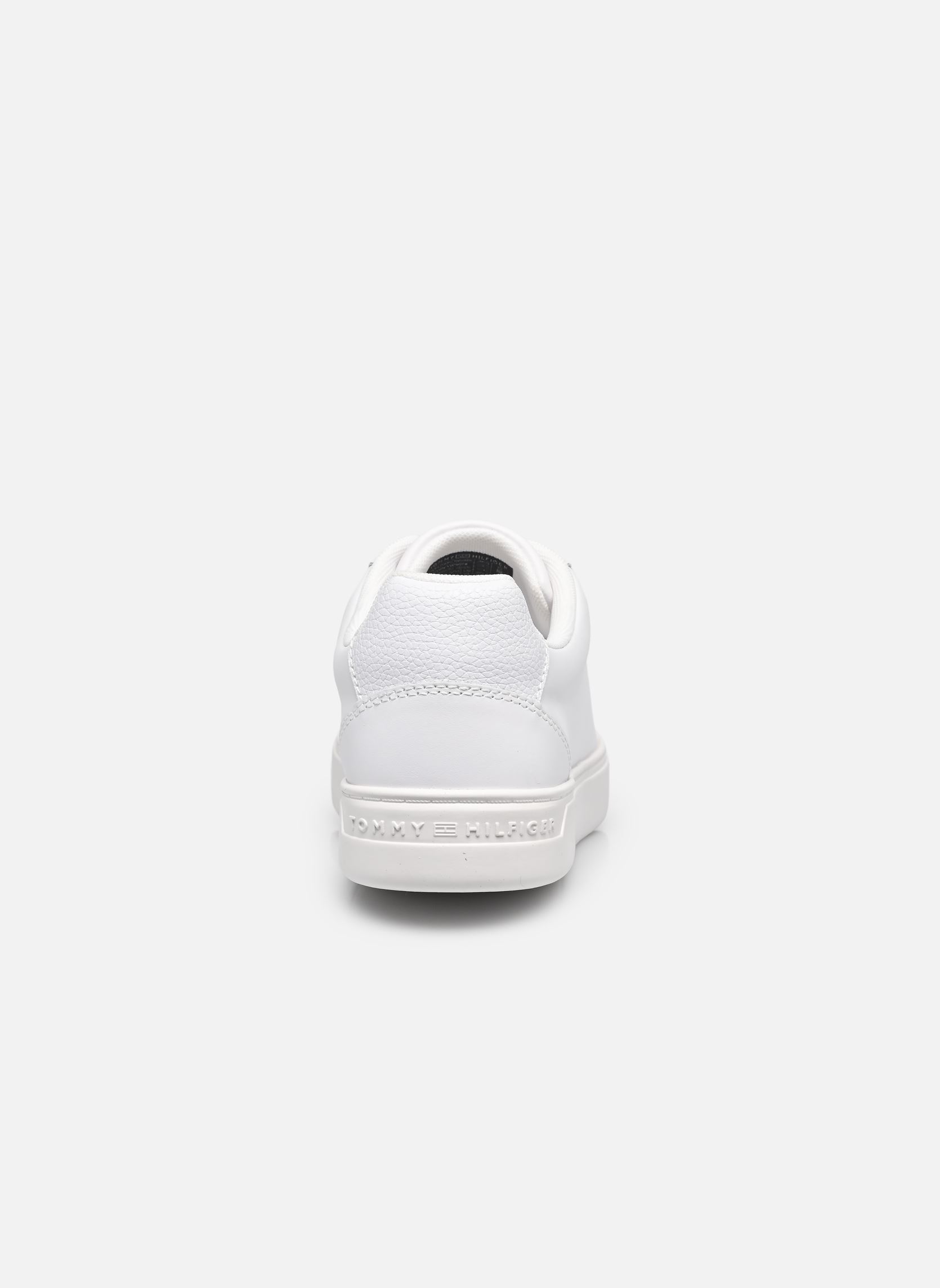Niedrige Sneaker FLAG COURT SNEAKER damen weiß Tommy Hilfiger Niedrige Sneaker FLAG COURT SNEAKER damen weiß WHITE