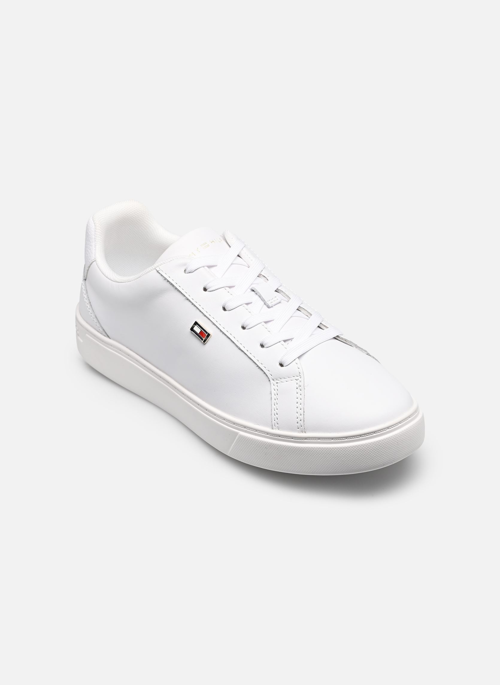 Tommy Hilfiger Baskets Femme Chaussures en Cuir - vue 7