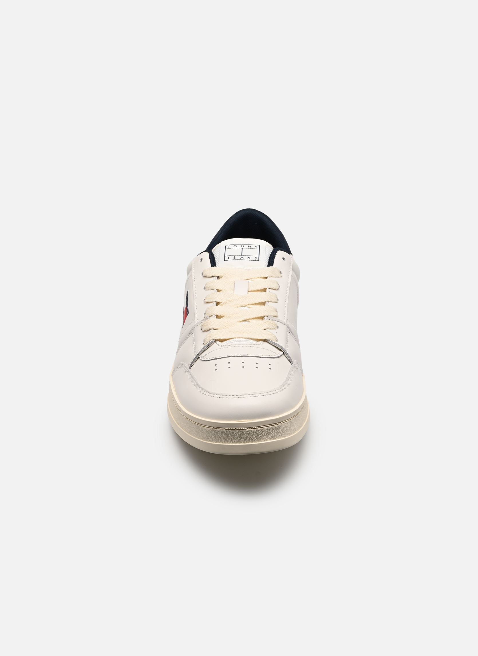 Sneakers TJM THE GREENWICH NE heren wit Tommy Hilfiger Sneakers TJM THE GREENWICH NE heren wit ECRU/DARK NIGHT NAVY