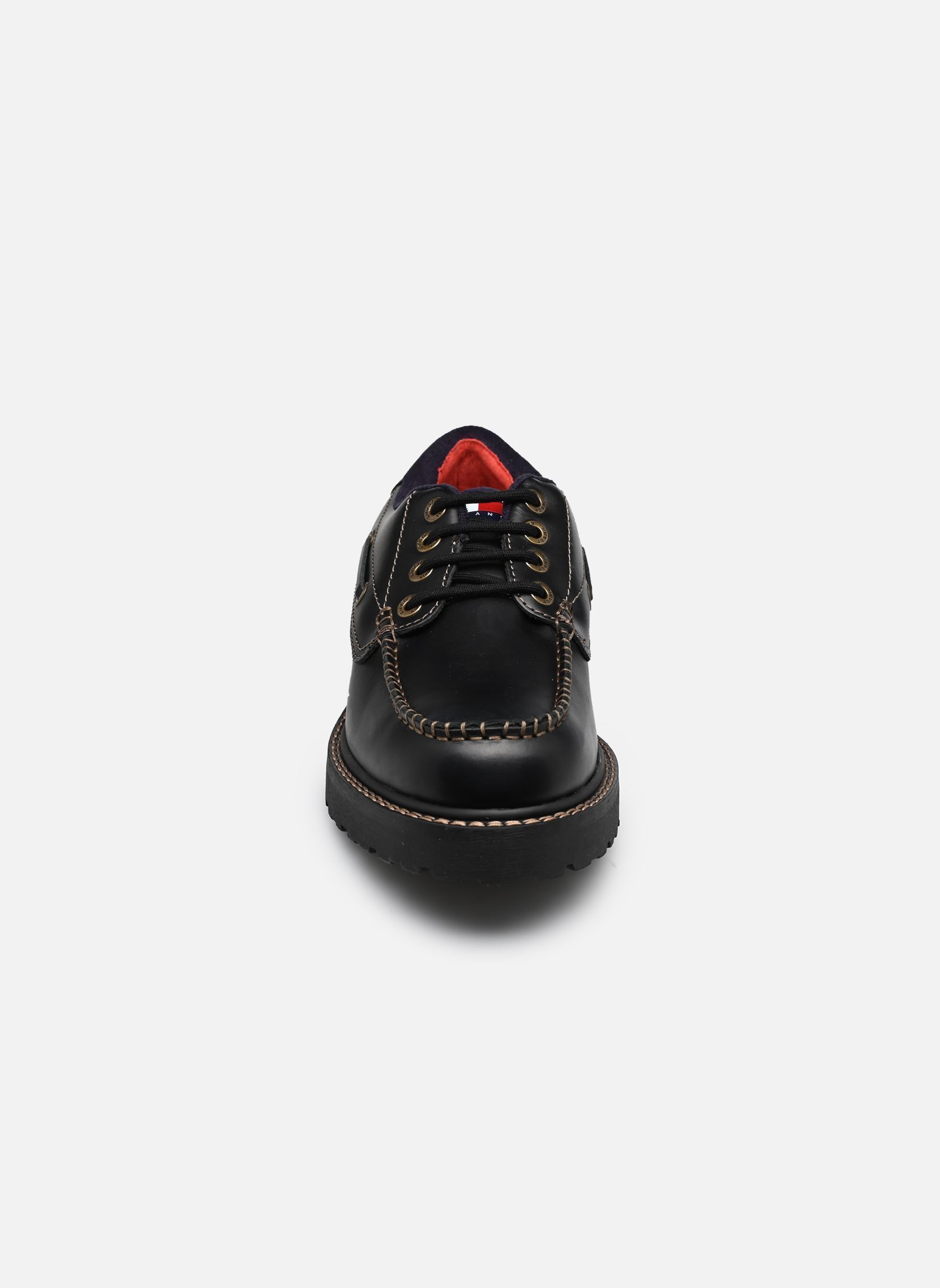 Chaussures bateaux ARCHIVE '01 BOAT SHO homme noir Tommy Hilfiger Chaussures bateaux ARCHIVE '01 BOAT SHO homme noir BLACK