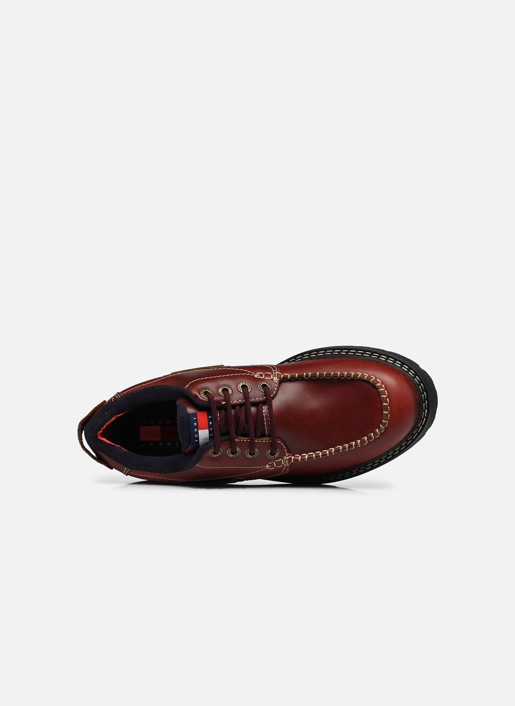Bootschuhe ARCHIVE '01 BOAT SHO herren braun Tommy Hilfiger Bootschuhe ARCHIVE '01 BOAT SHO herren braun DARK VELVETY BROWN