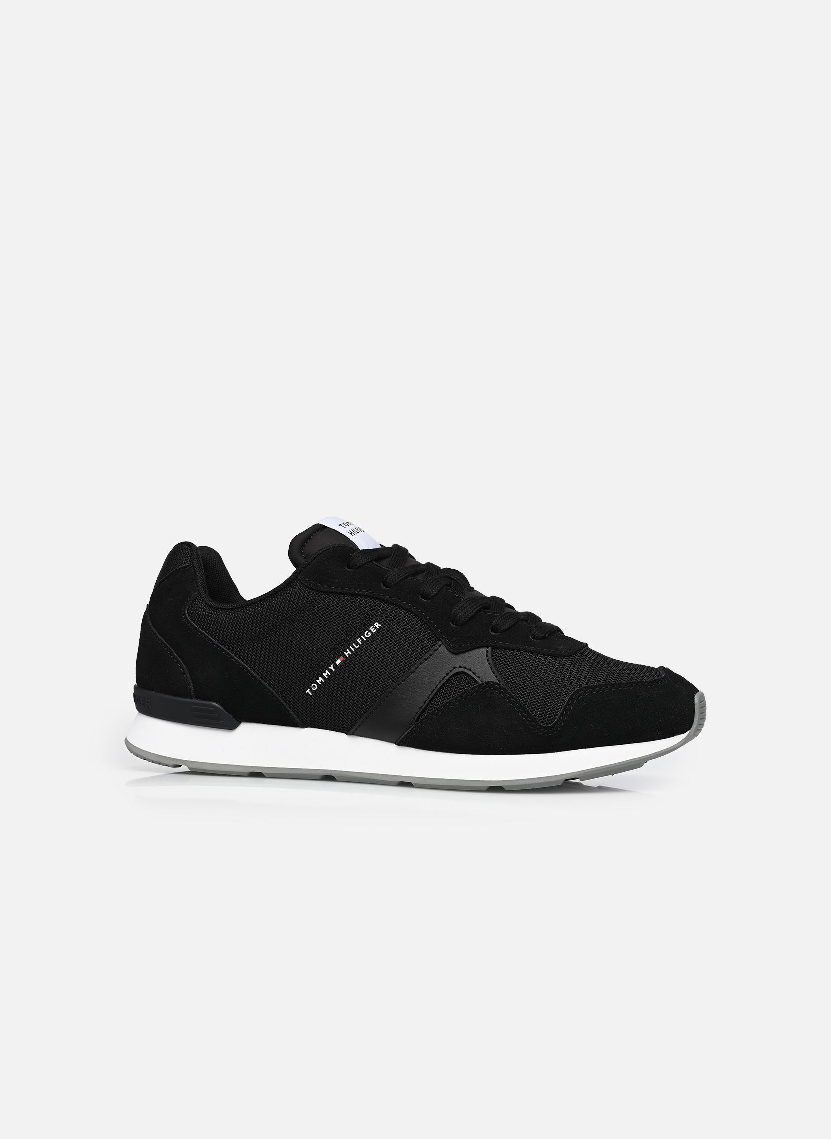 Baskets RUNNER ICON MIX homme noir Tommy Hilfiger Baskets RUNNER ICON MIX homme noir BLACK