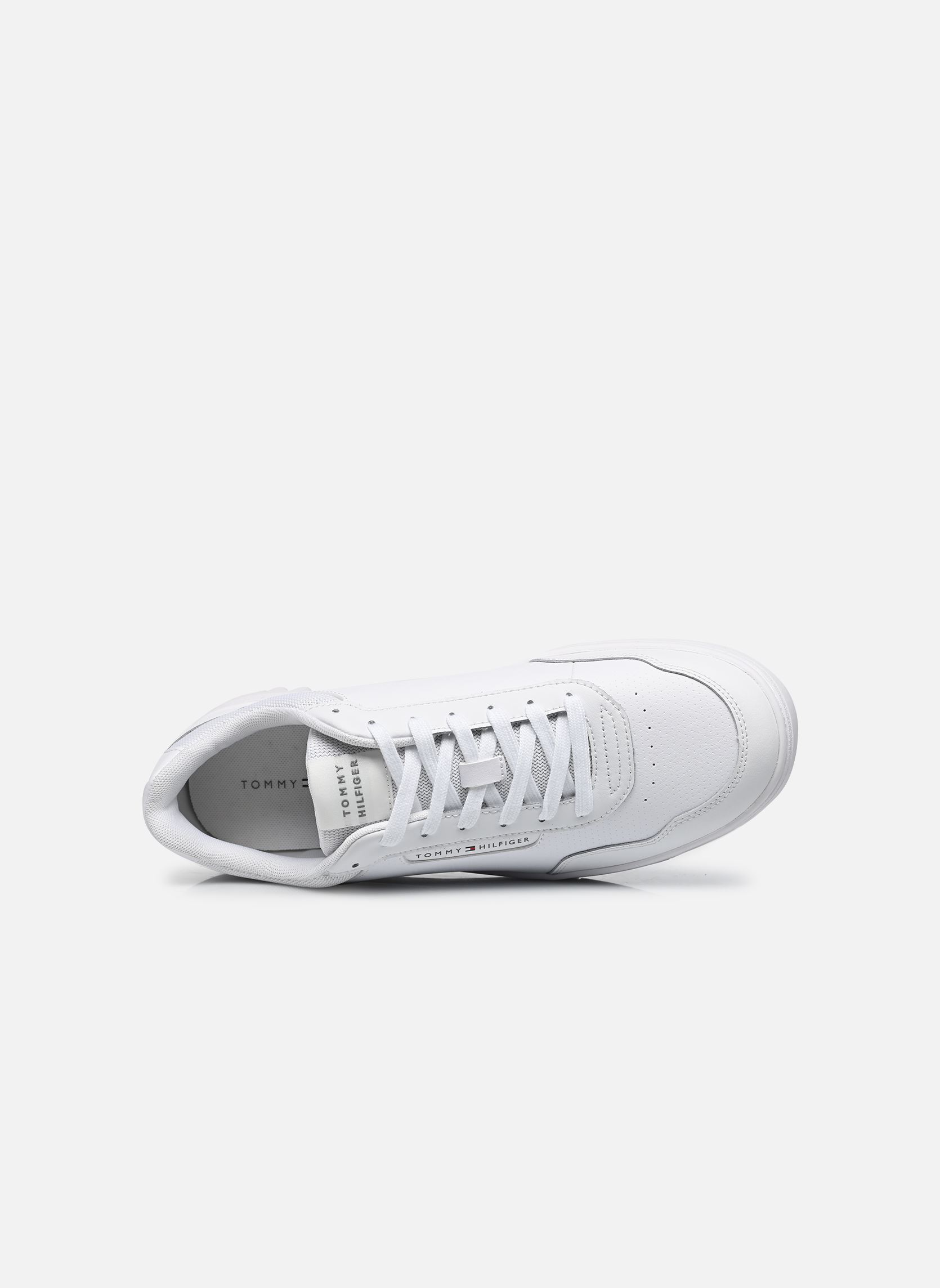 Baskets TH BASKET CORE LITE homme blanc Tommy Hilfiger Baskets TH BASKET CORE LITE homme blanc WHITE