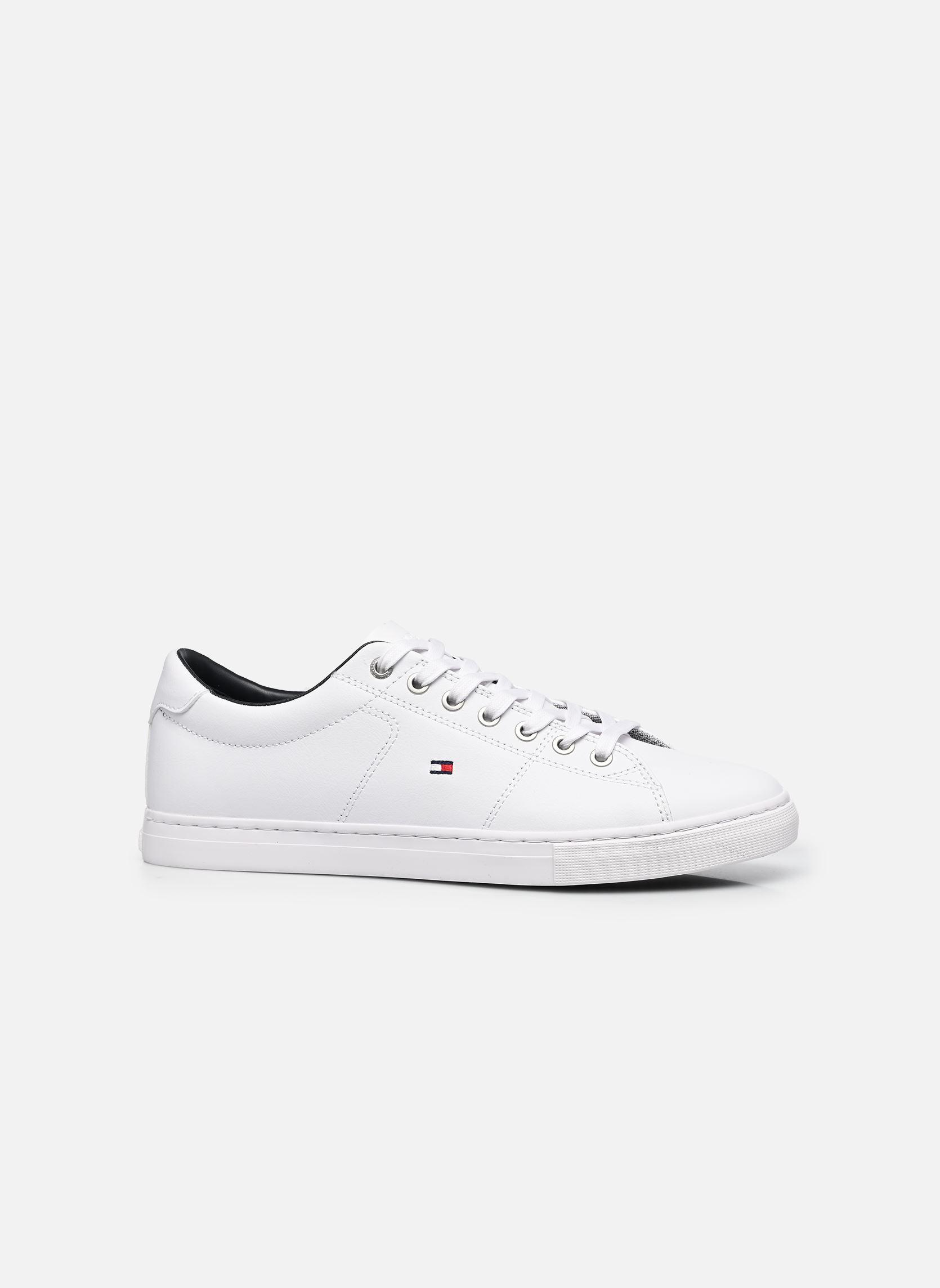 Baskets ESSENTIAL LEATHER SN homme blanc Tommy Hilfiger Baskets ESSENTIAL LEATHER SN homme blanc WHITE