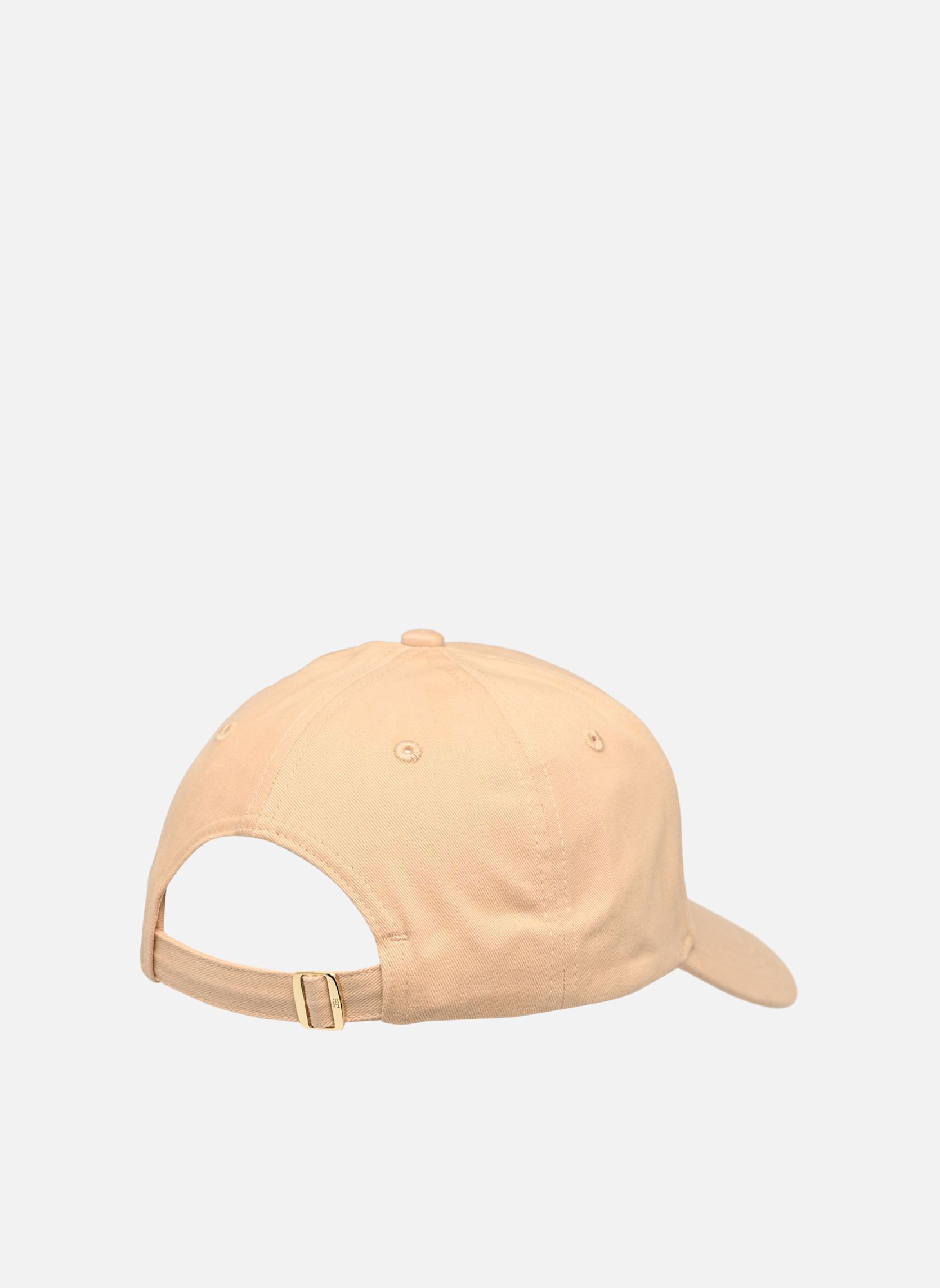 Casquettes Th Elevated Chic Cap femme beige Tommy Hilfiger Casquettes Th Elevated Chic Cap femme beige Clayed Pebble