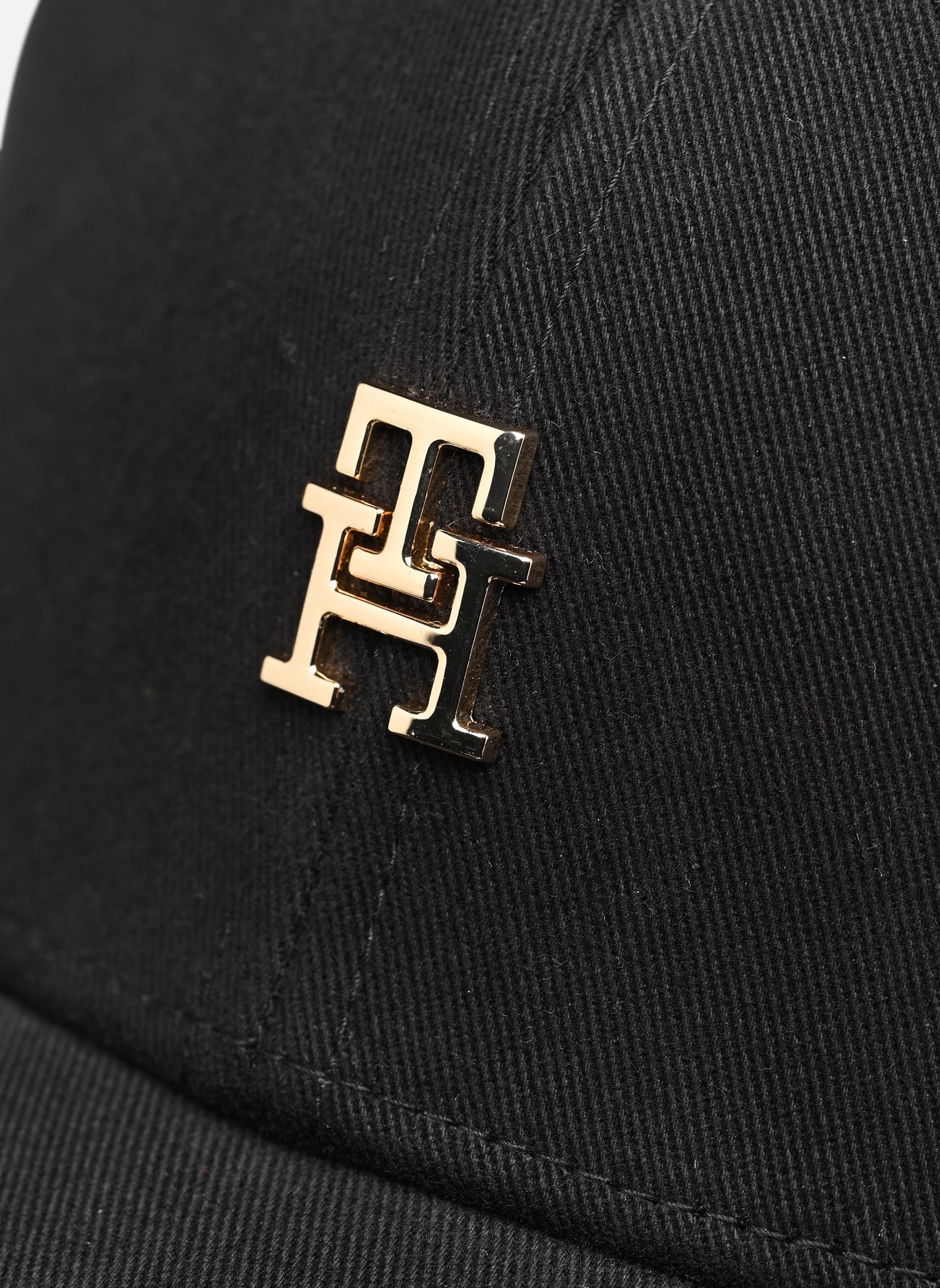 Petten Th Elevated Chic Cap dames zwart Tommy Hilfiger Petten Th Elevated Chic Cap dames zwart Black
