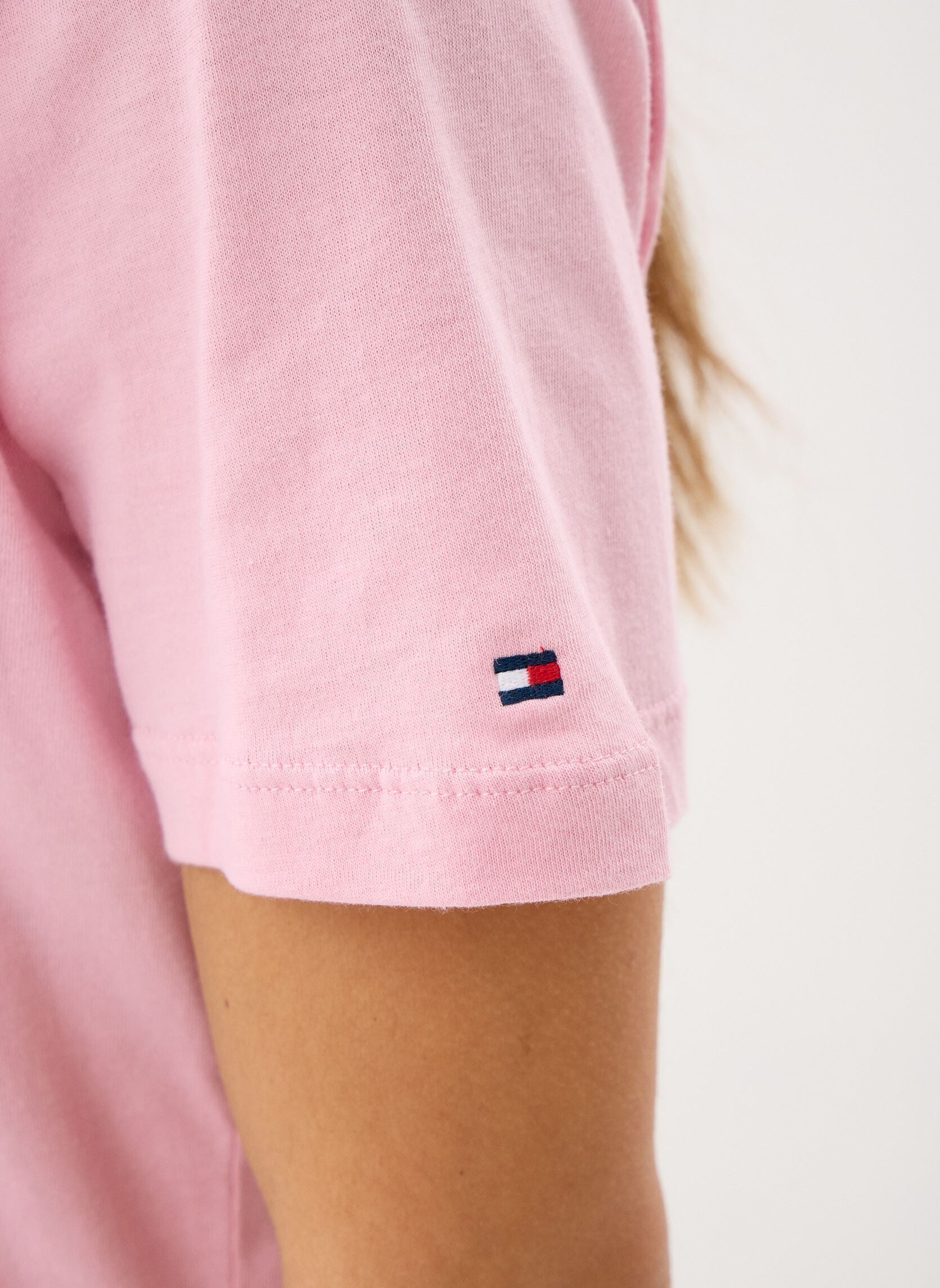 T-shirts met korte mouwen Reg Corp Logo C-Nk S dames roze Tommy Hilfiger T-shirts met korte mouwen Reg Corp Logo C-Nk S dames roze BONITA PINK