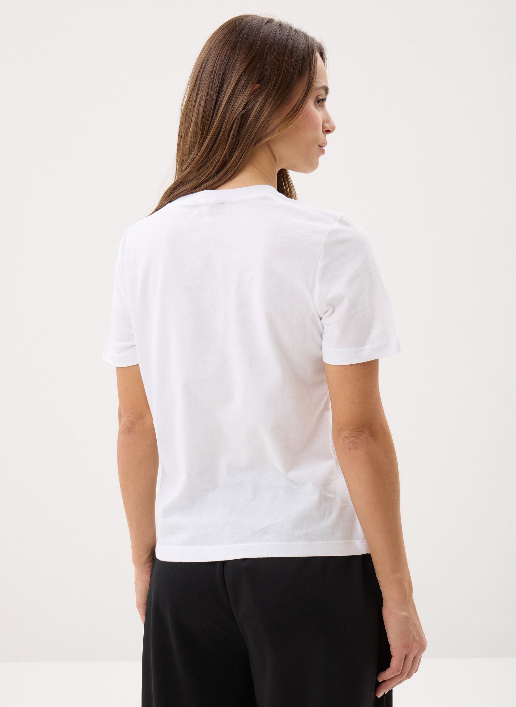 T-shirts met korte mouwen Reg Corp Logo C-Nk S dames wit Tommy Hilfiger T-shirts met korte mouwen Reg Corp Logo C-Nk S dames wit TH OPTIC WHITE