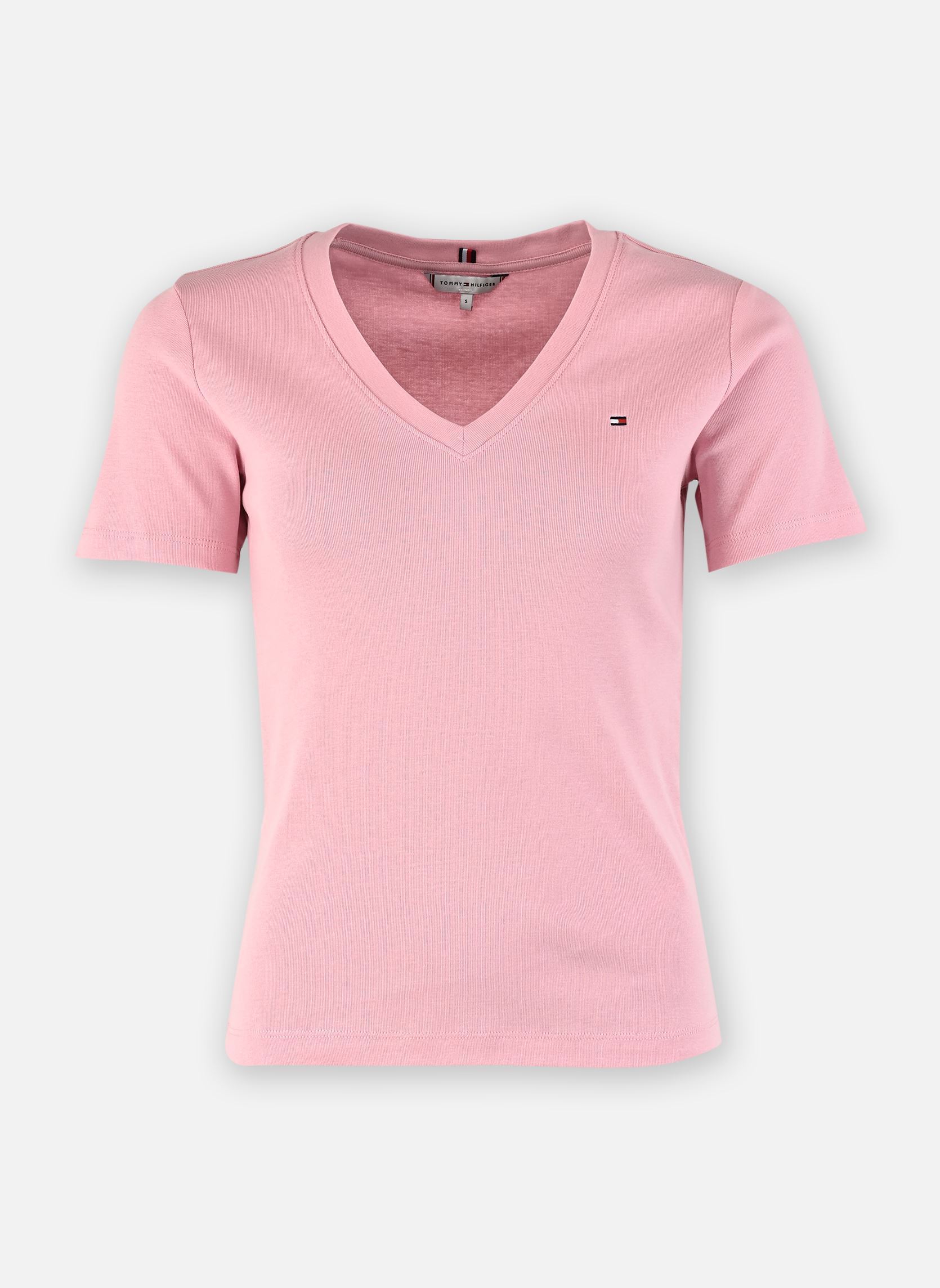 Vêtements Tommy Hilfiger Slim Cody V Nk Ss pour Femme