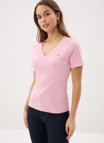 Tee-shirts manches courtes Slim Cody V-Nk Ss femme noir