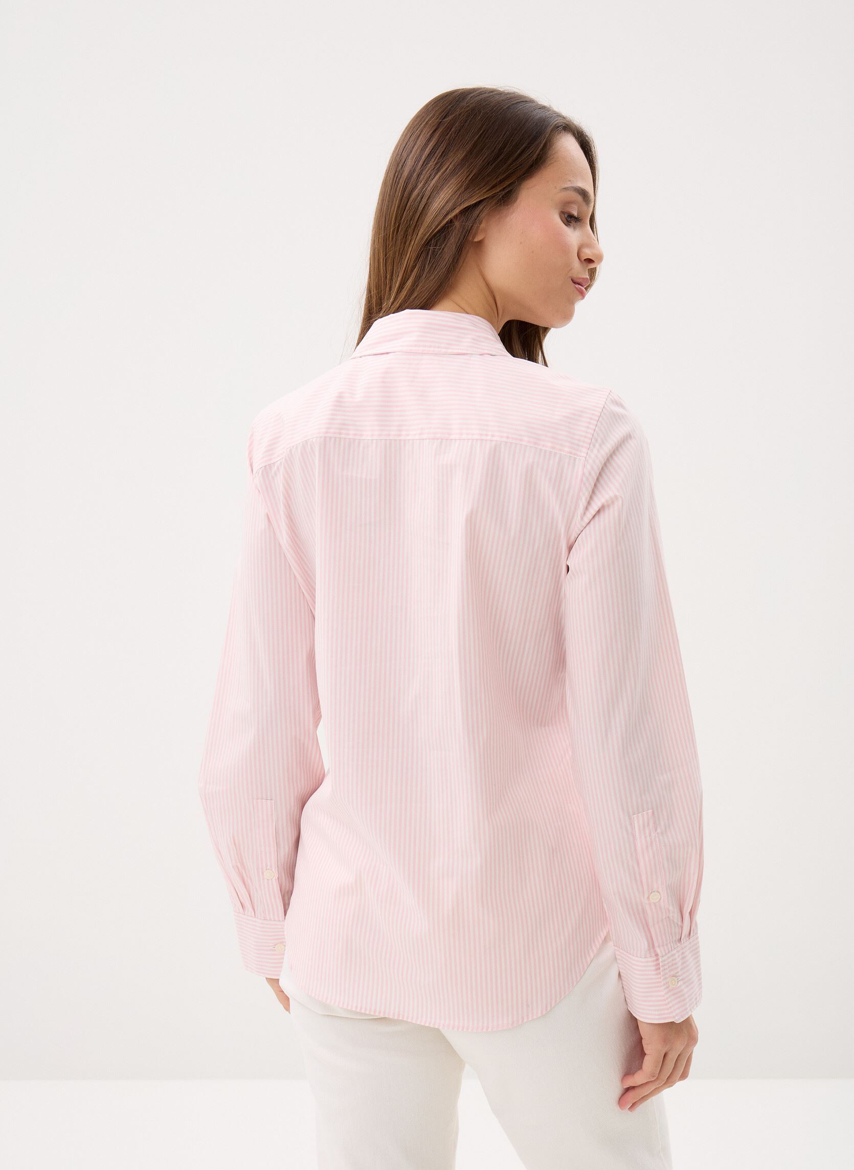 Lange mouw overhemden Ess Poplin Regular S dames roze Tommy Hilfiger Lange mouw overhemden Ess Poplin Regular S dames roze Classic Ithaca Stp Bonita Pink