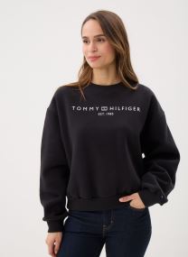 Sweater Corp Logo Mdrn Swtsr dames zwart