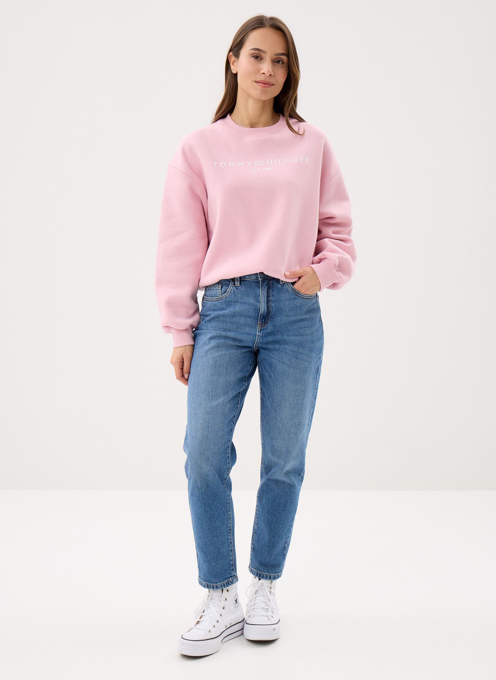 Sweatshirts Corp Logo Mdrn Swtsr femme rose Tommy Hilfiger Sweatshirts Corp Logo Mdrn Swtsr femme rose BONITA PINK