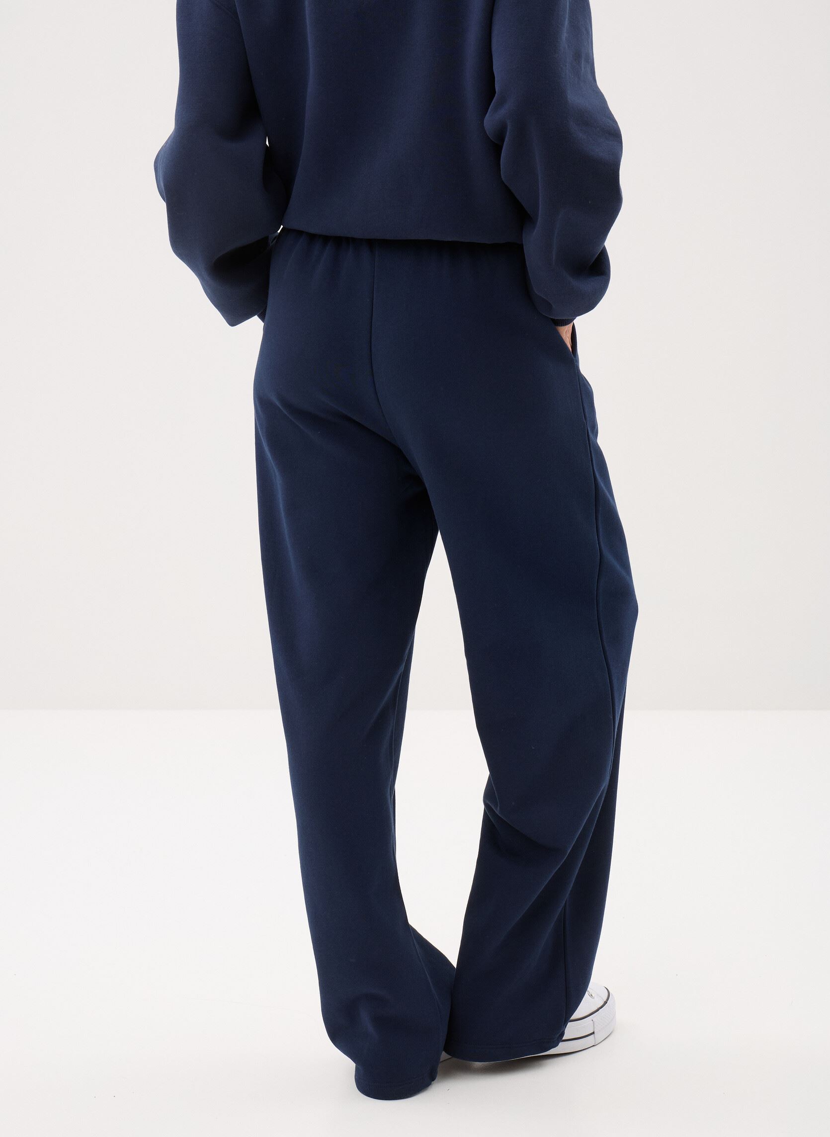 Trainingsbroeken Gold Btn Script Flee WW0WW48784C1G dames blauw Tommy Hilfiger Trainingsbroeken Gold Btn Script Flee WW0WW48784C1G dames blauw DARK NIGHT NAVY