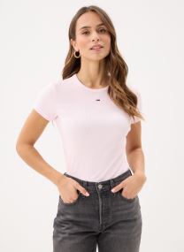 Kurzarm-T-Shirts Tjw Slim Essential R DW0DW17383TOG damen rosa Tommy Jeans Kurzarm-T-Shirts Tjw Slim Essential R DW0DW17383TOG damen rosa LIGHT PINK