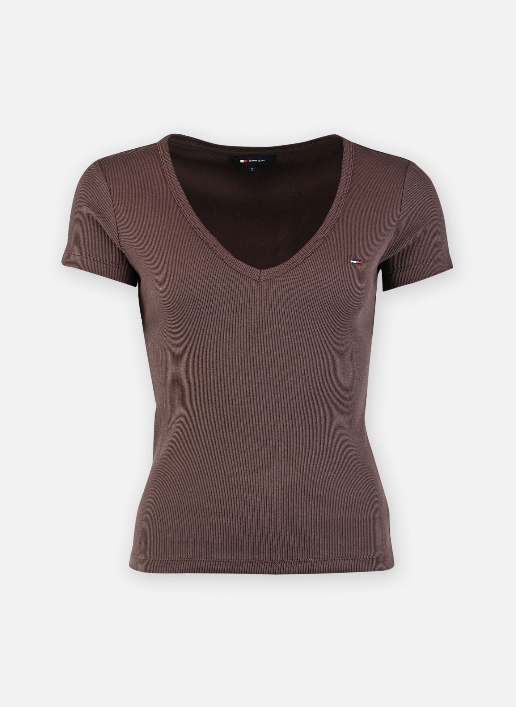 Vêtements Tommy Jeans Tjw Slim Essential R DW0DW17385GW1 pour Femme