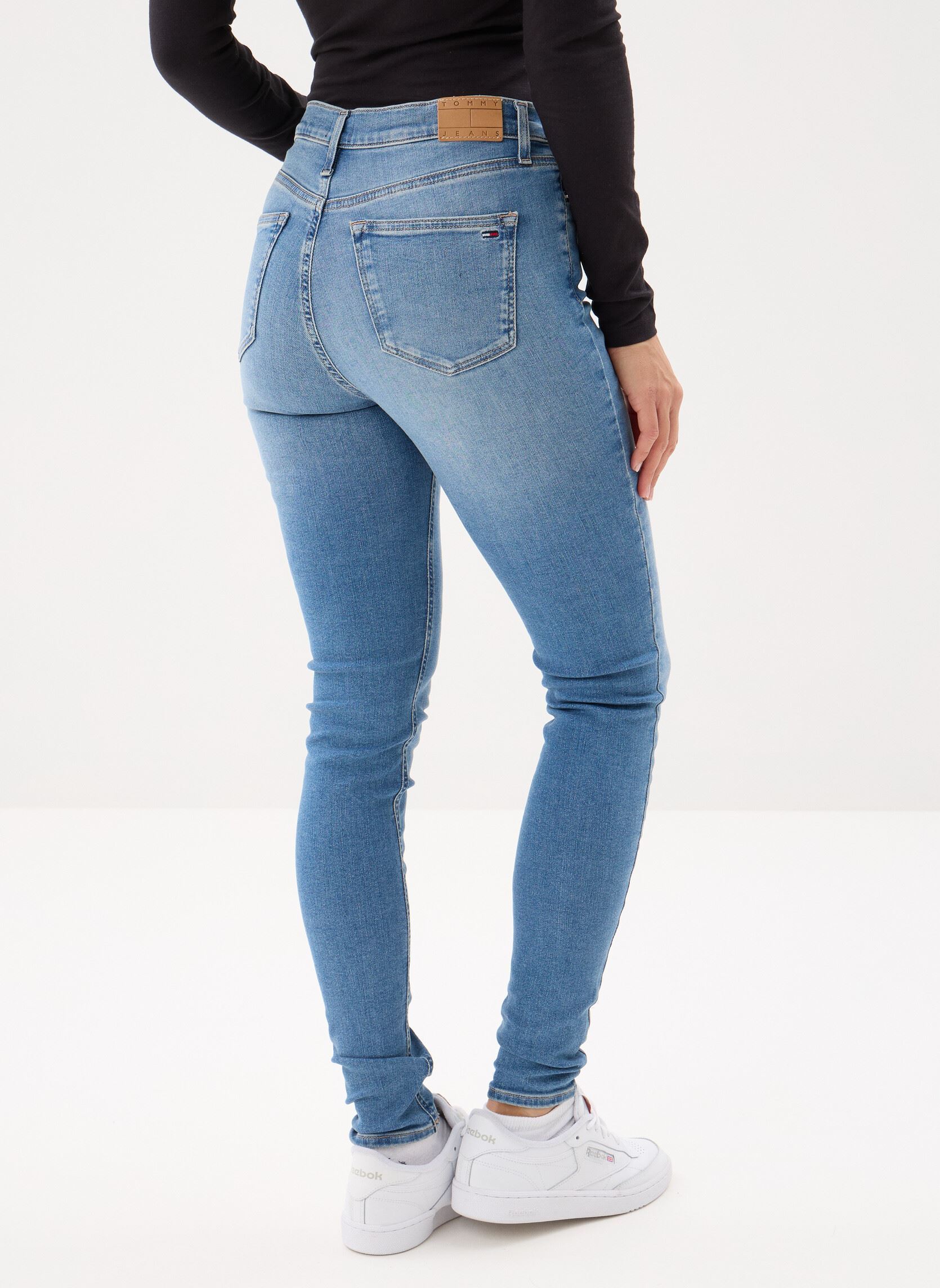 Slim fit en skinny jeans Nora Md Skn Ch0258 dames blauw Tommy Jeans Slim fit en skinny jeans Nora Md Skn Ch0258 dames blauw DENIM MEDIUM