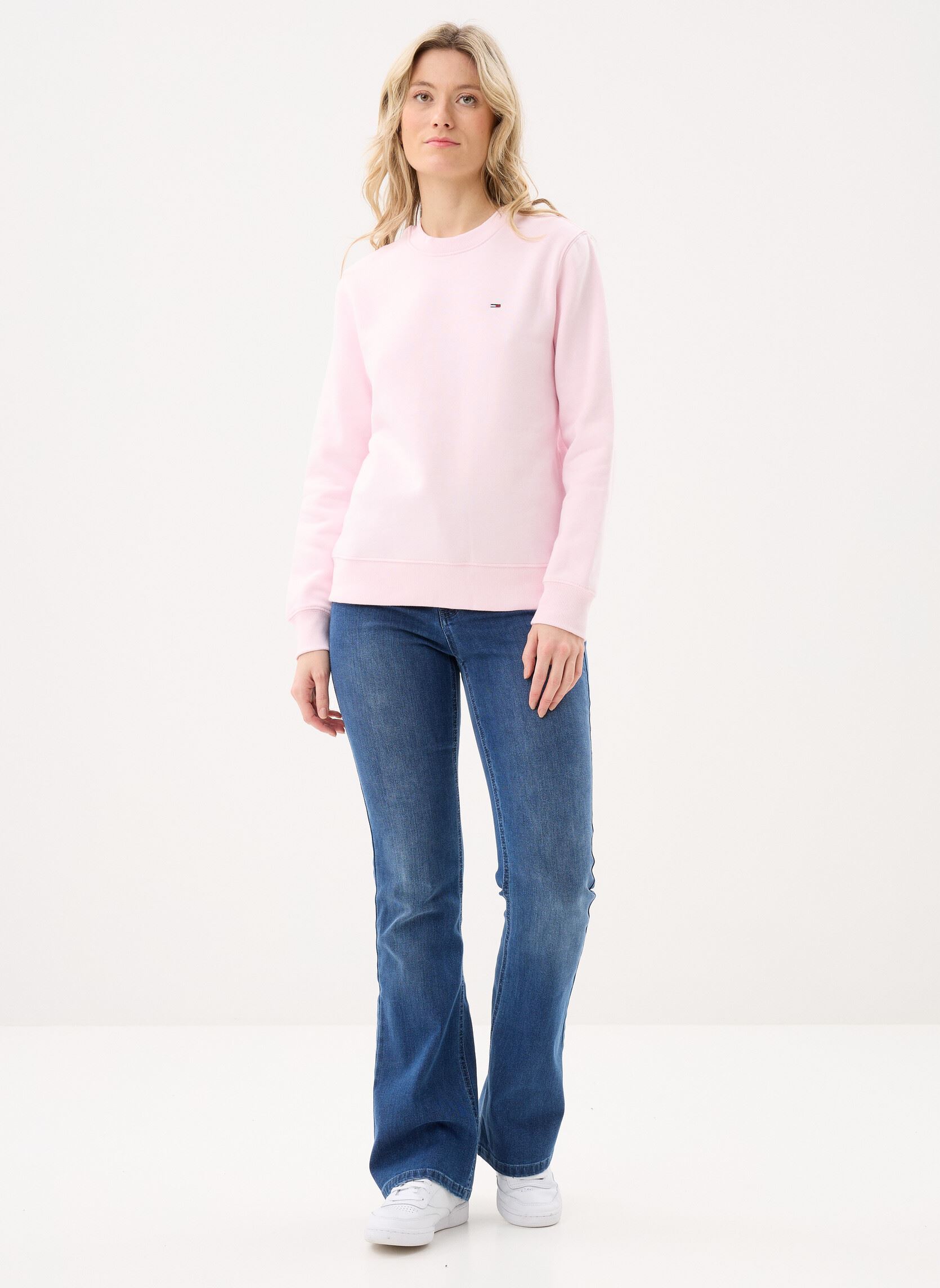 Sweatshirts Tjw Reg S Flag Crew femme rose Tommy Jeans Sweatshirts Tjw Reg S Flag Crew femme rose LIGHT PINK