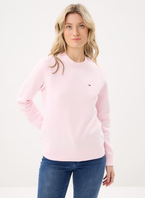 Tommy Jeans Sweatshirts Tjw Reg S Flag Crew femme rose
