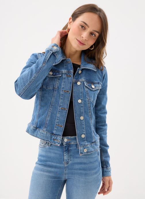 Tommy Jeans Spijkerjassen Vivianne Skn Jacket dames blauw