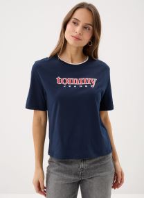 Kurzarm-T-Shirts Tjw Bxy Tommy Appliq damen blau Tommy Jeans Kurzarm-T-Shirts Tjw Bxy Tommy Appliq damen blau DARK NIGHT NAVY