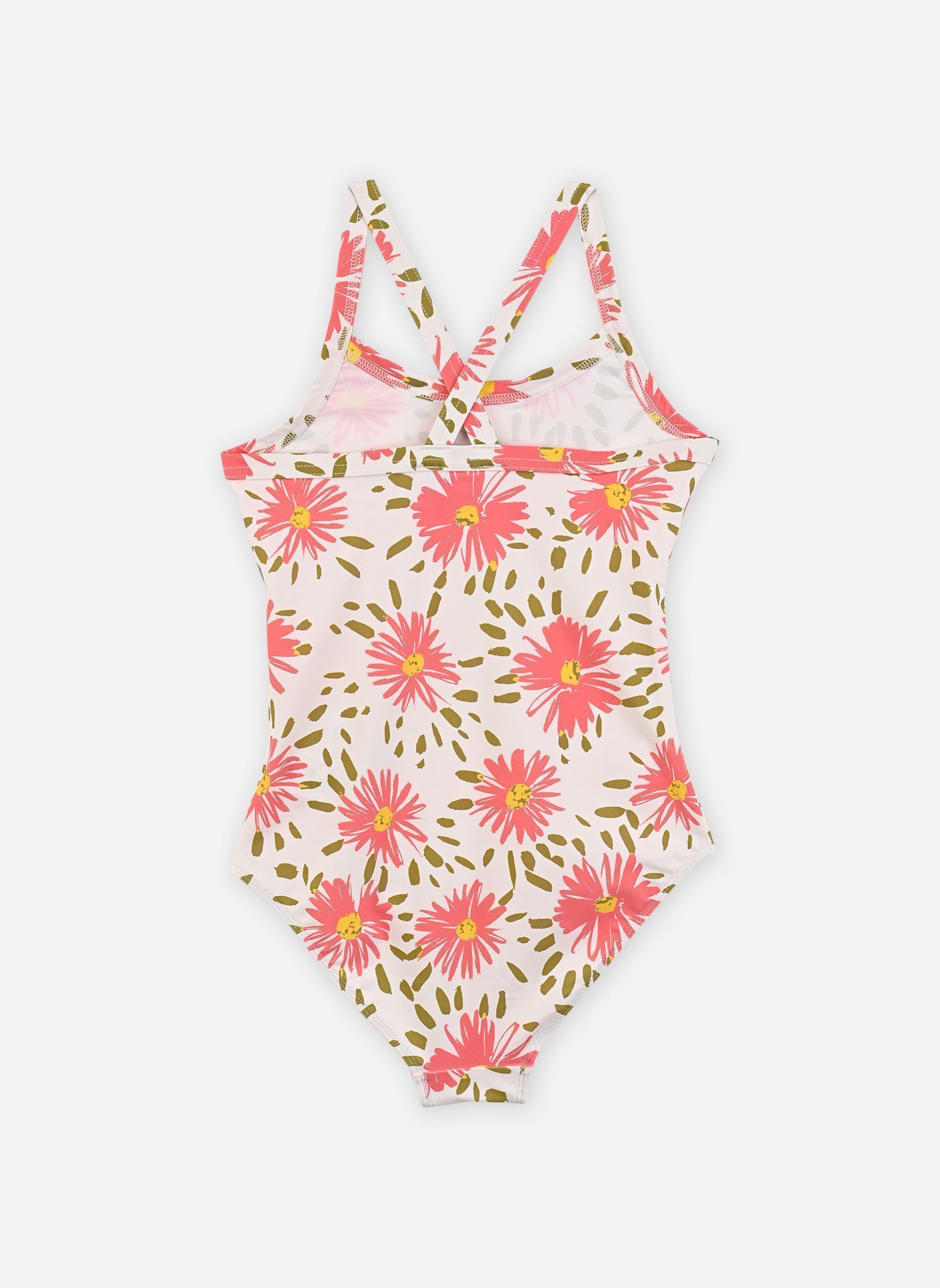 1 pièces Maillot De Bain Fifteen fille blanc Petit Bateau 1 pièces Maillot De Bain Fifteen fille blanc MARSHMALLOW/MULTICO
