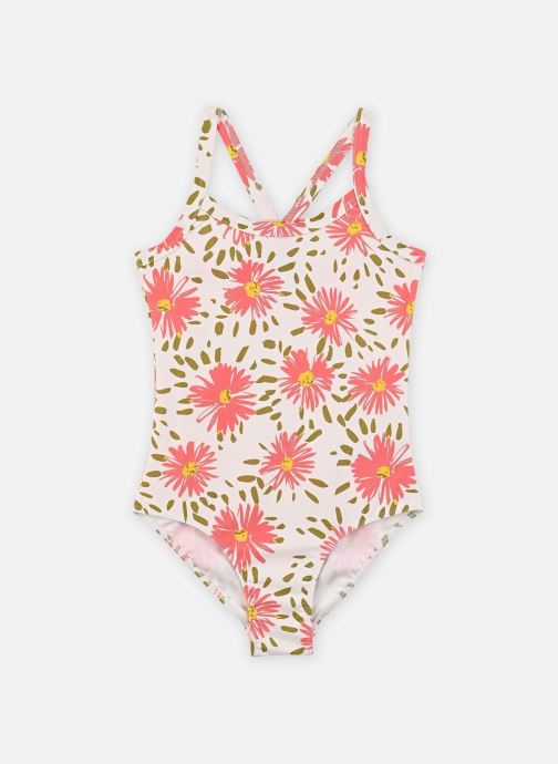 Petit Bateau Einteiler Maillot De Bain Fifteen mädchen weiß