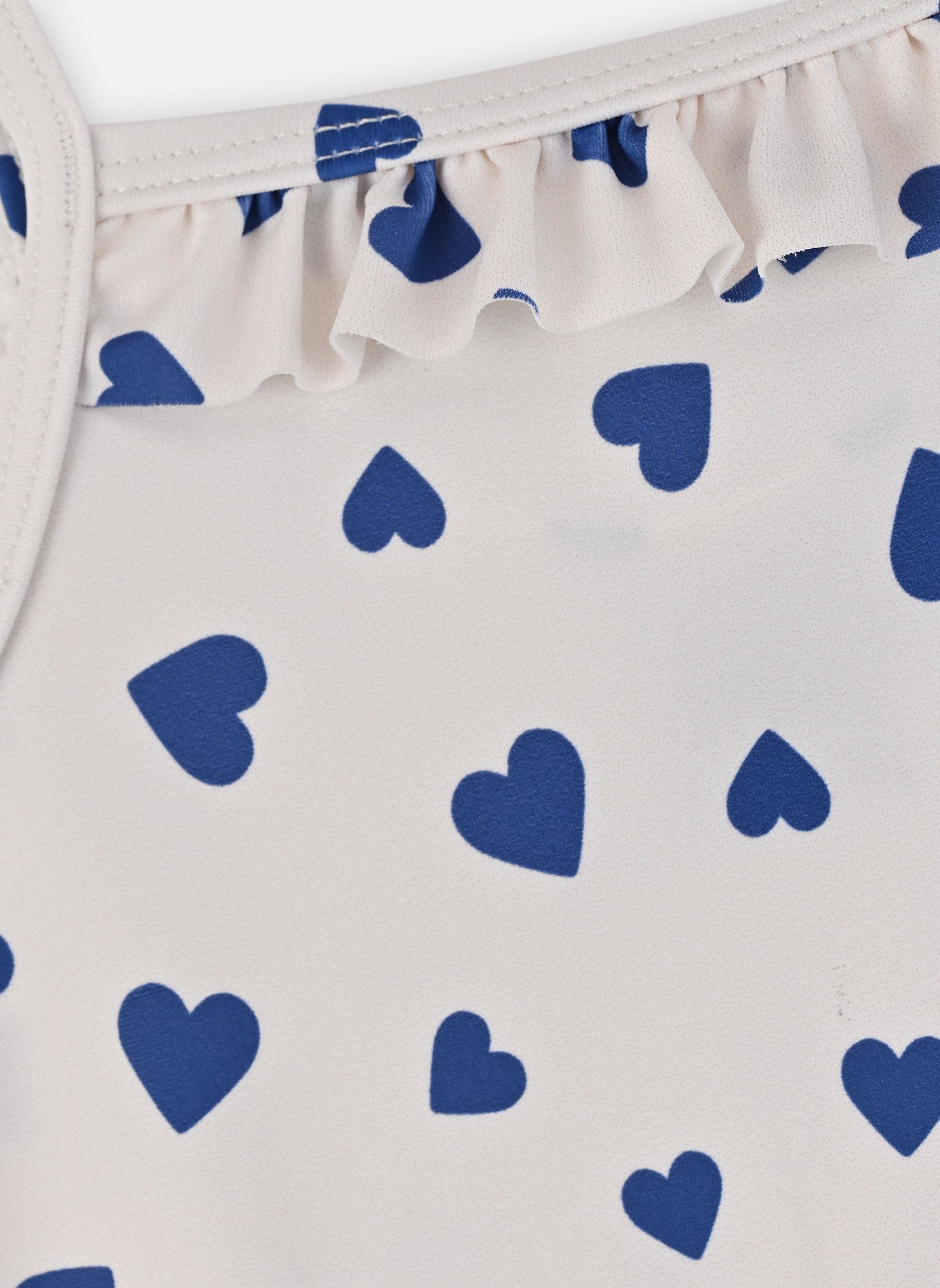 Zwemkleding Maillot de bain 1 pièce Fal meisjes wit Petit Bateau Zwemkleding Maillot de bain 1 pièce Fal meisjes wit MARSHMALLOW/CREPUSCULE