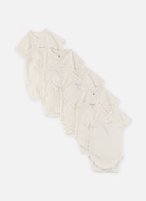 Lots de bodies Lot de 5 bodies Manches Courtes Sérigrap multicolore