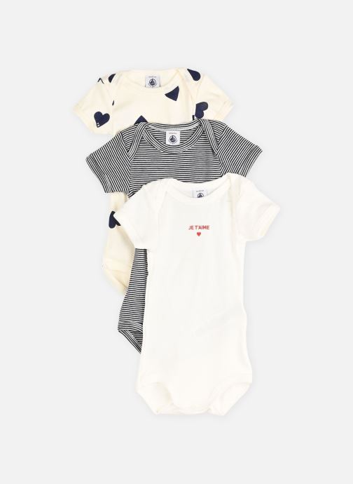 Petit Bateau Kurzarm-T-Shirts Lot de 3 bodies Manches Courtes A0FQU mehrfarbig