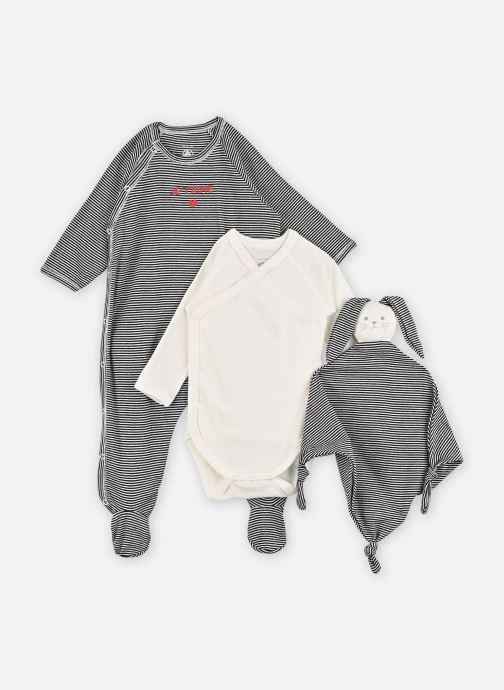 Petit Bateau Sets Coffret cadeau naissance en coton à rayu mehrfarbig