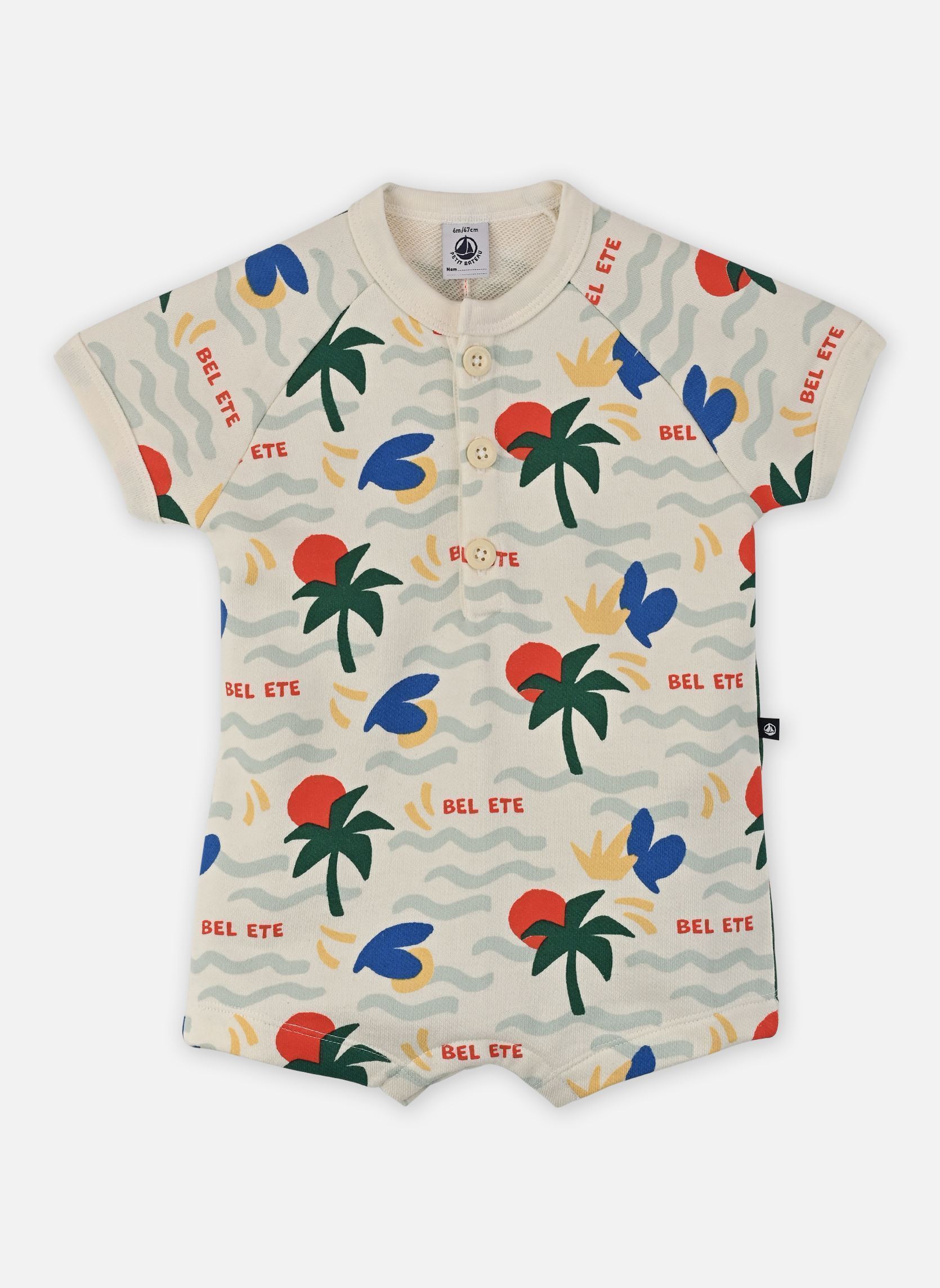 Vêtements Petit Bateau Combinaison courte Faxo pour