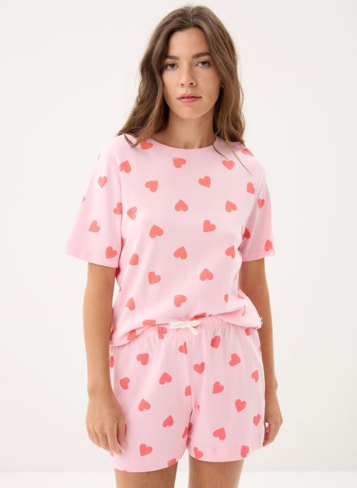 Petit Bateau Kleidung Pyjacourt Futa damen rosa