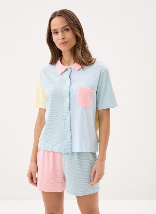 Petit Bateau Kleidung Pyjacourt Futeo damen weiß
