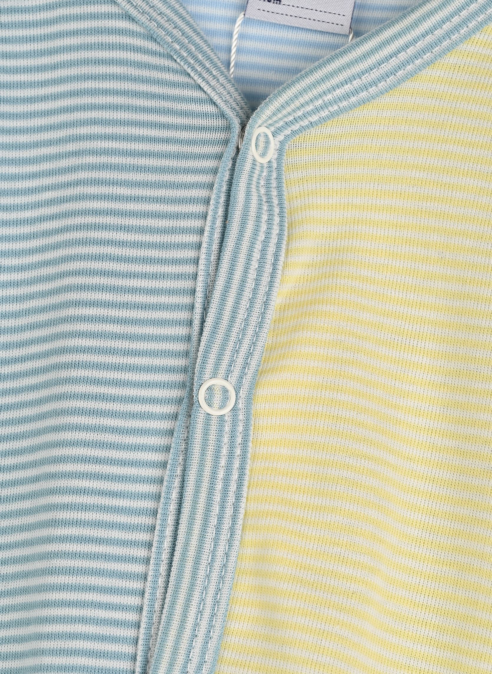 Pyjamas et Grenouillères Pyjama Milleraies en Coton multicolore Petit Bateau Pyjamas et Grenouillères Pyjama Milleraies en Coton multicolore MIMI/MARSHMALLOW