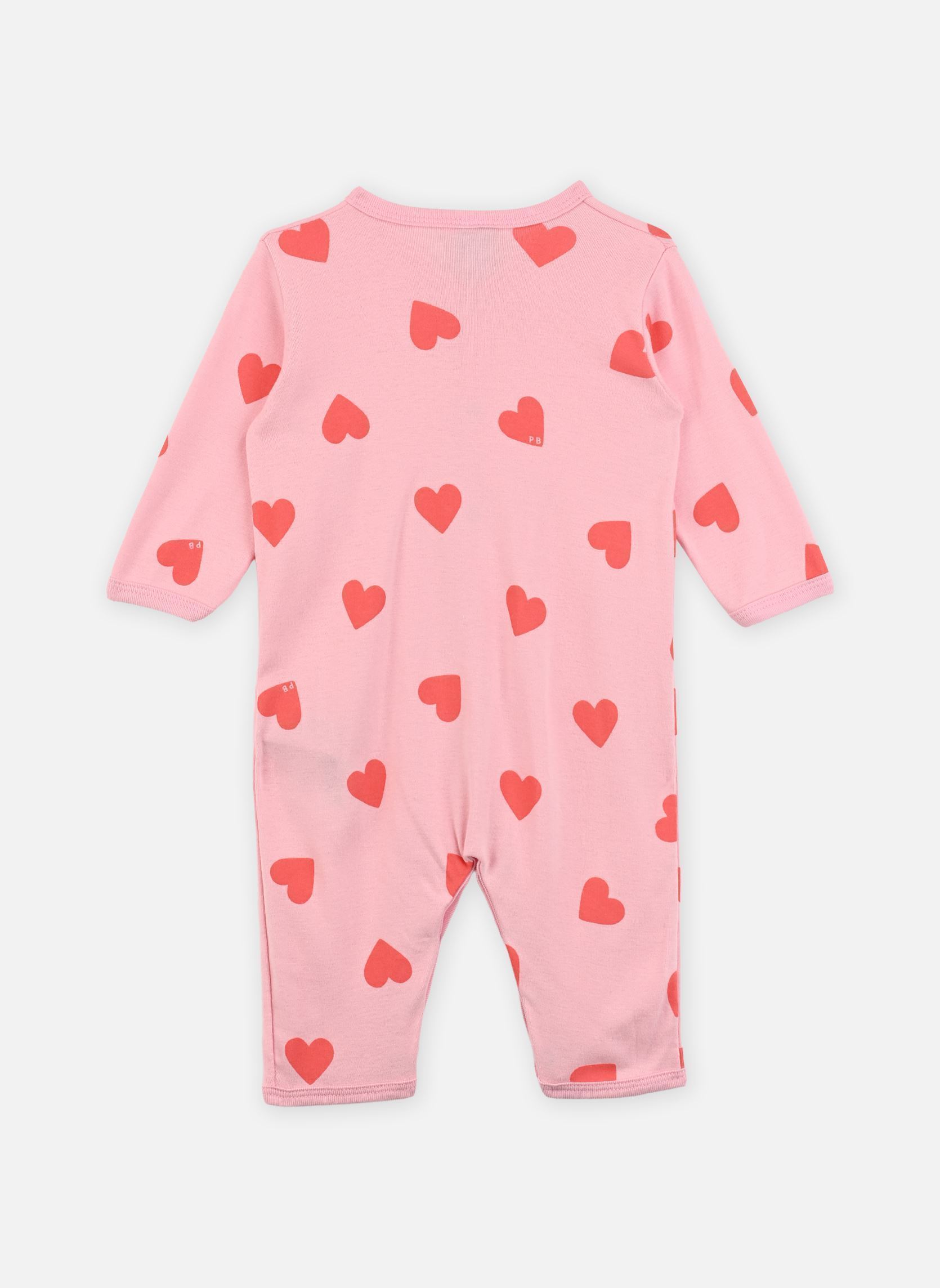 Pyjamas et Grenouillères Pyjama Sans Pieds New Loving en Coton rose Petit Bateau Pyjamas et Grenouillères Pyjama Sans Pieds New Loving en Coton rose MARQUISE/PEACHY