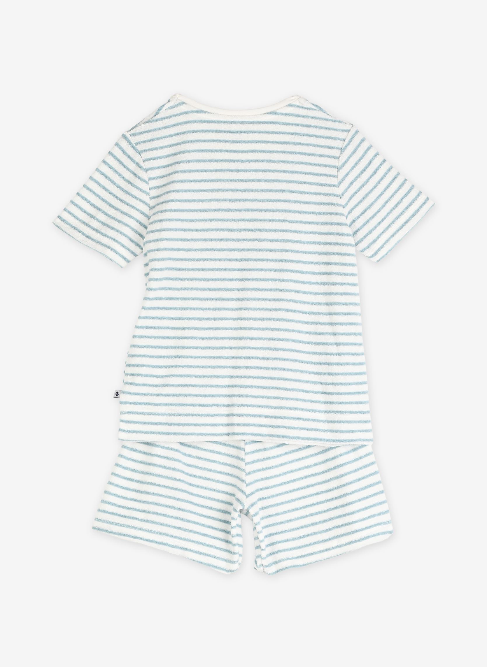 Pyjama sets Pyjacourt Frigol jongens wit Petit Bateau Pyjama sets Pyjacourt Frigol jongens wit MARSHMALLOW/MIMI