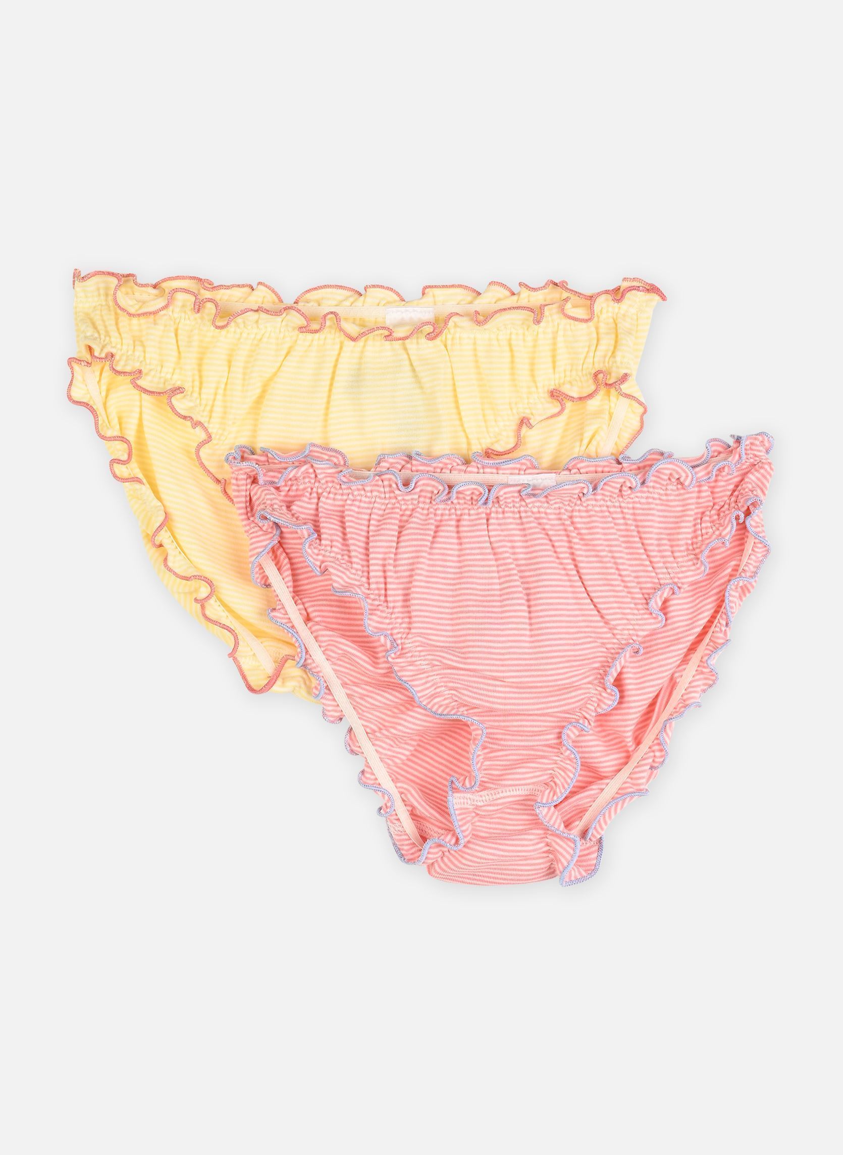 Vêtements Petit Bateau Lot de 2 culottes A0F6V pour Femme - vue 1