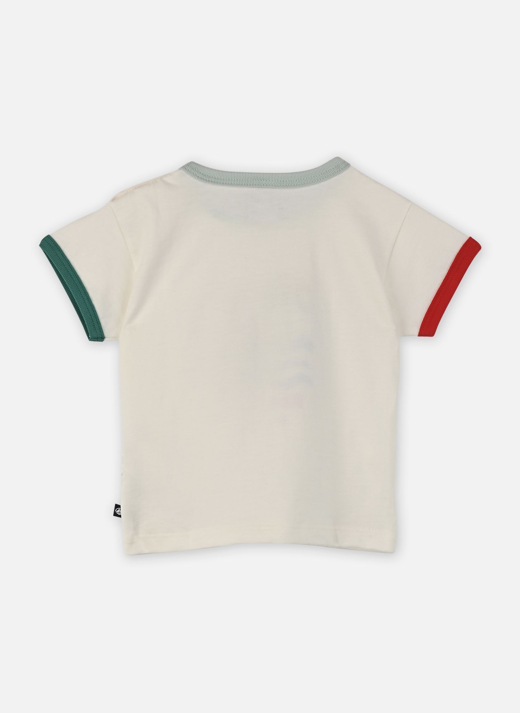 Tee-shirts Tee-shirt Favre garçon blanc Petit Bateau Tee-shirts Tee-shirt Favre garçon blanc Marshmallow