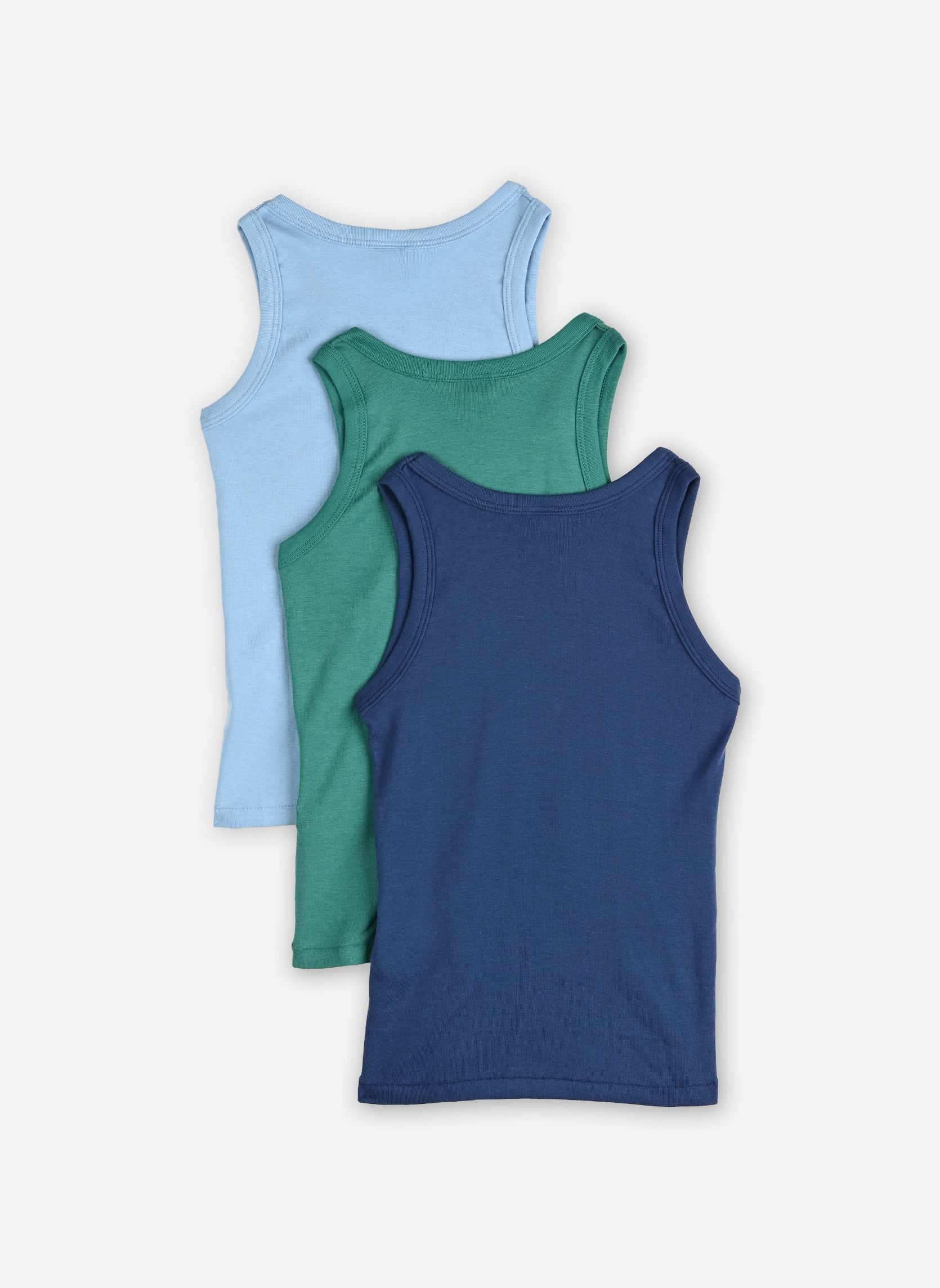 Tanktops Lot de 3 Débardeurs Unis jungen mehrfarbig Petit Bateau Tanktops Lot de 3 Débardeurs Unis jungen mehrfarbig Variante 1