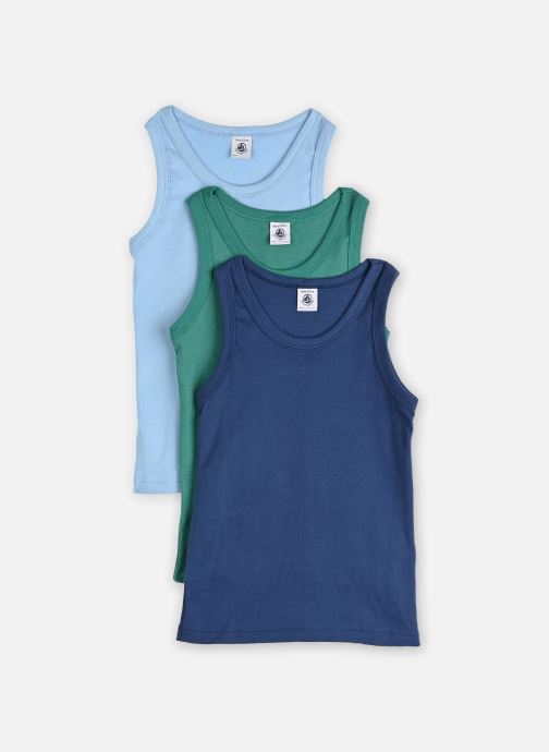 Petit Bateau Débardeurs Lot de 3 Débardeurs Unis garçon multicolore