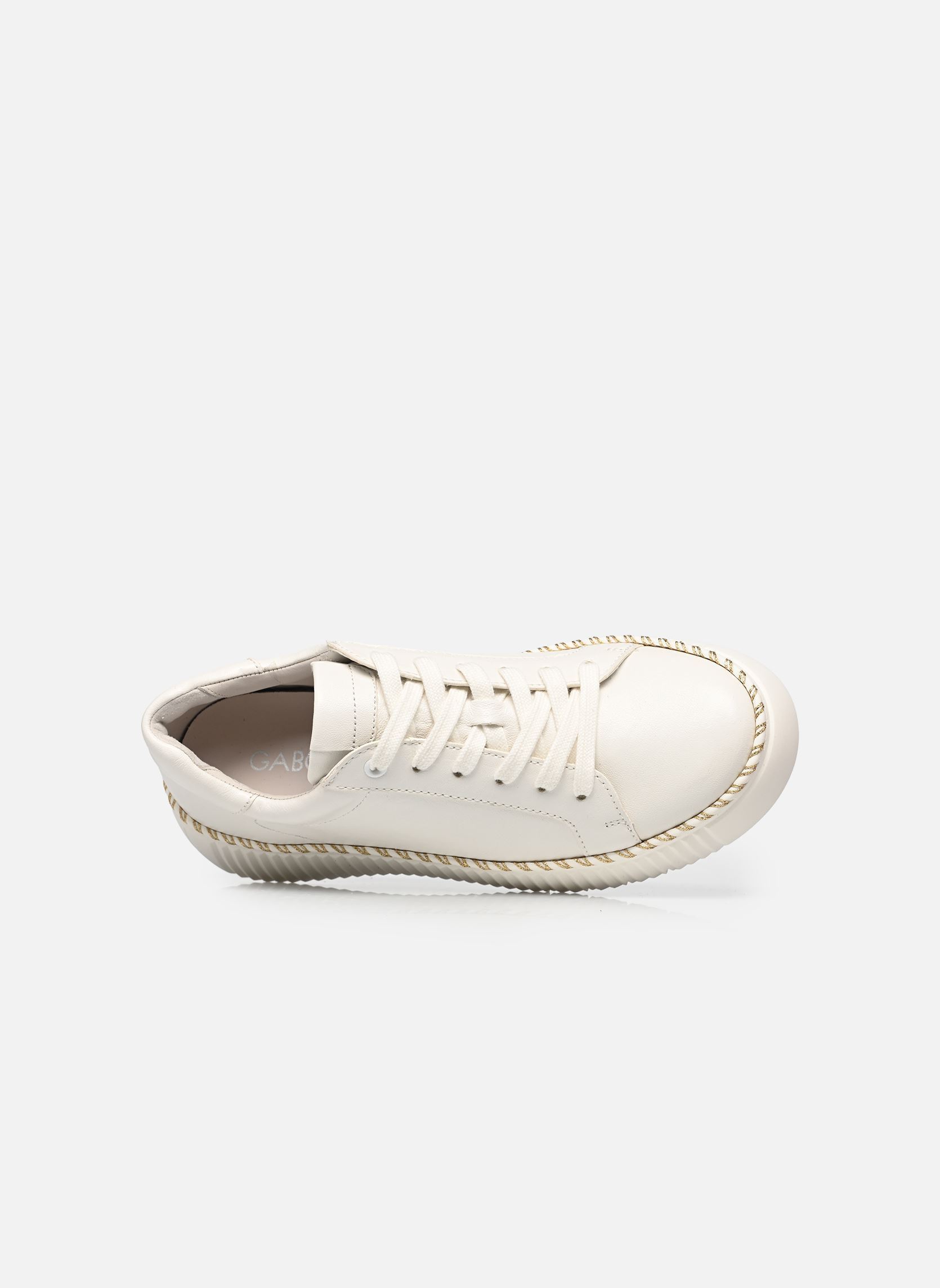 Baskets compensées 83.240 femme blanc Gabor Baskets compensées 83.240 femme blanc LATTE