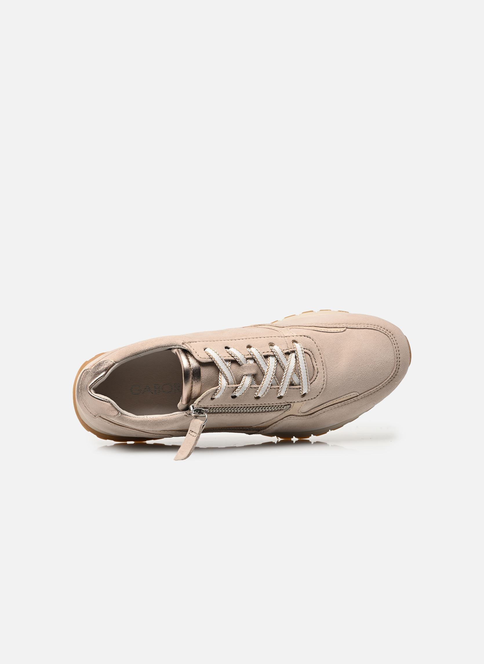 Plateau-Sneaker 86.378 damen beige Gabor Plateau-Sneaker 86.378 damen beige OAK/PUDER